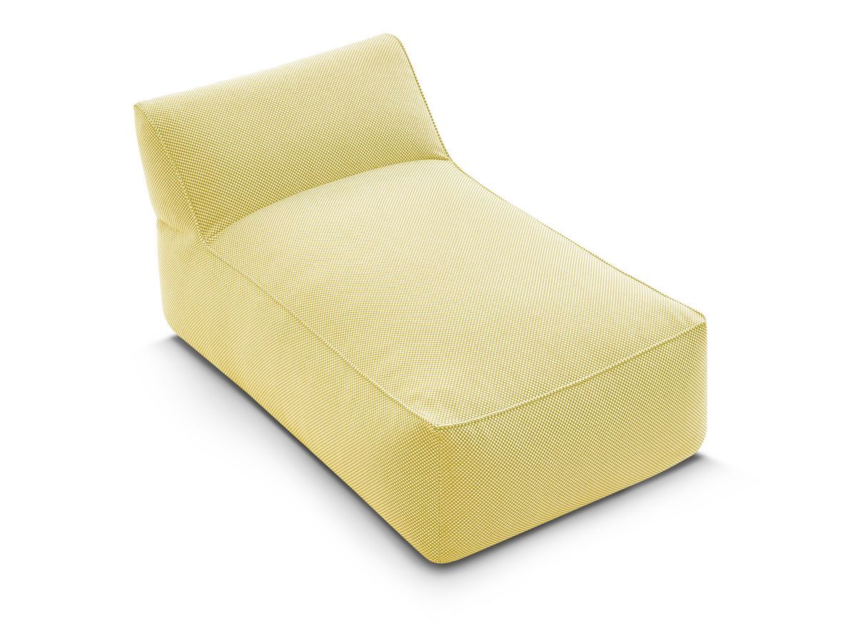 Bobochic Riviera Méridienne-Modul Melange-Stoff Gelb