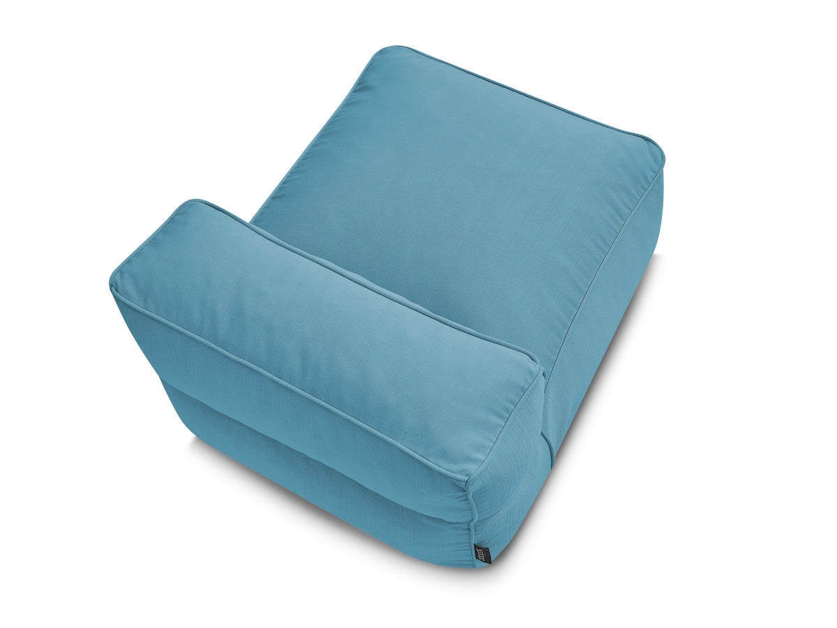 Bobochic Giulia Sofamodul 1-Sitzer Stoff Hellblau