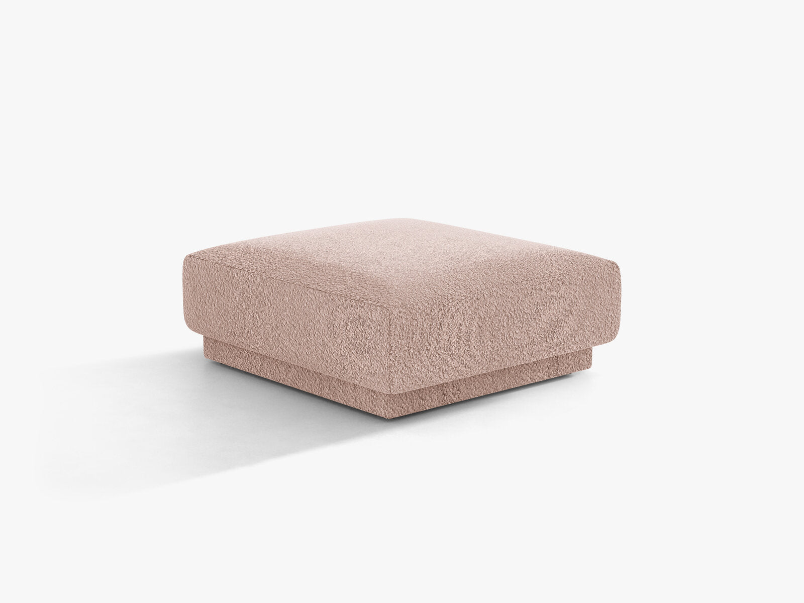 Micadoni Hocker Miley 1-Sitzer Boucle Baloo Puderrosa