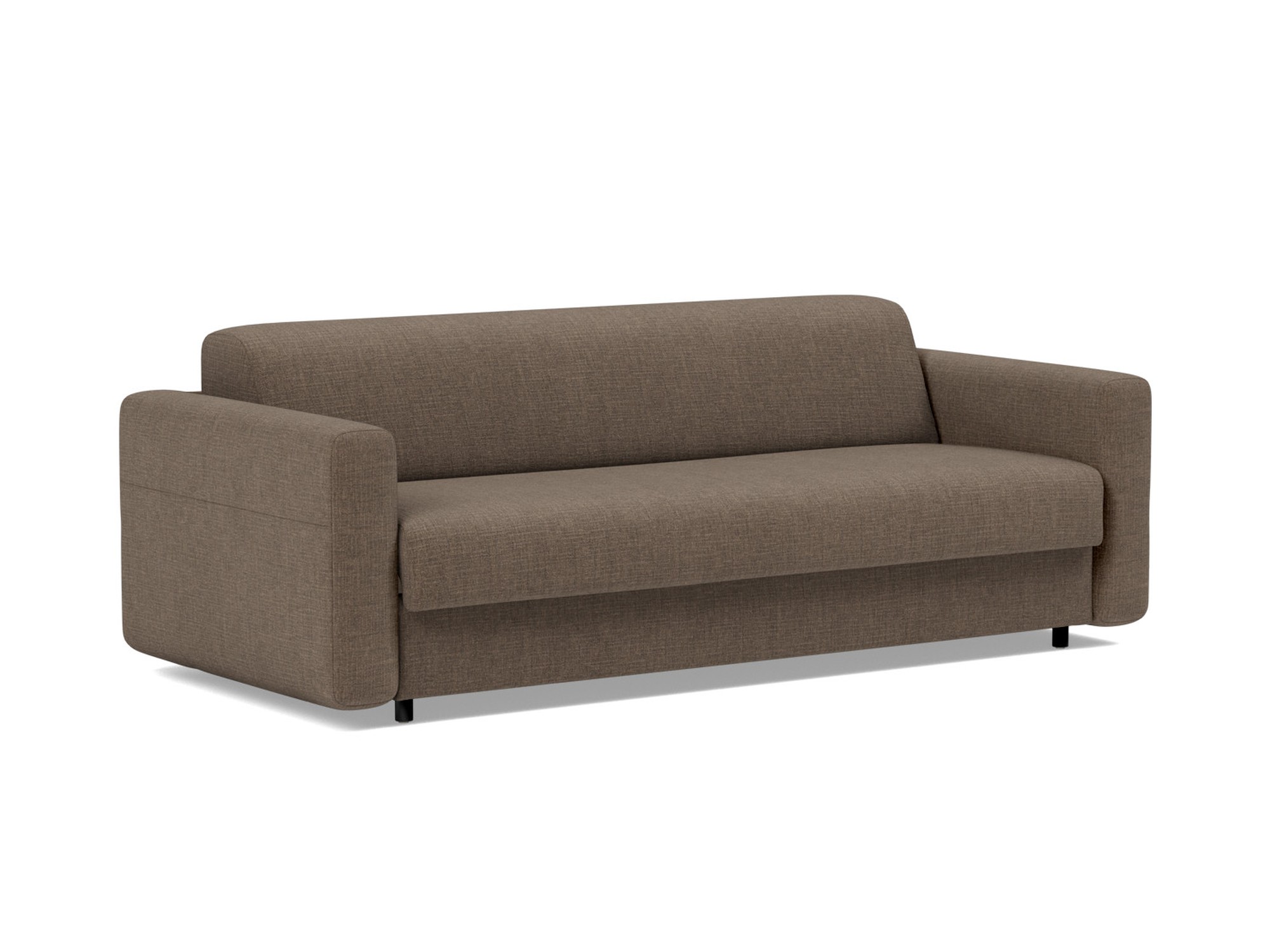 Schlafsofa Killian mit Memory-Matratze 160 Chenille Esina 411-Cedar-Brown