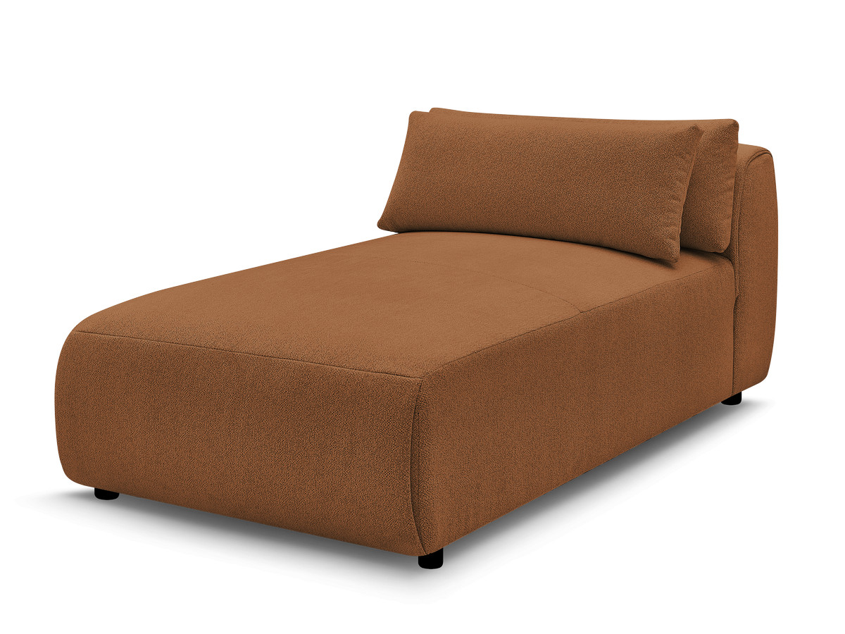 Bobochic Jana Méridienne-Modul Melange-Stoff Orange
