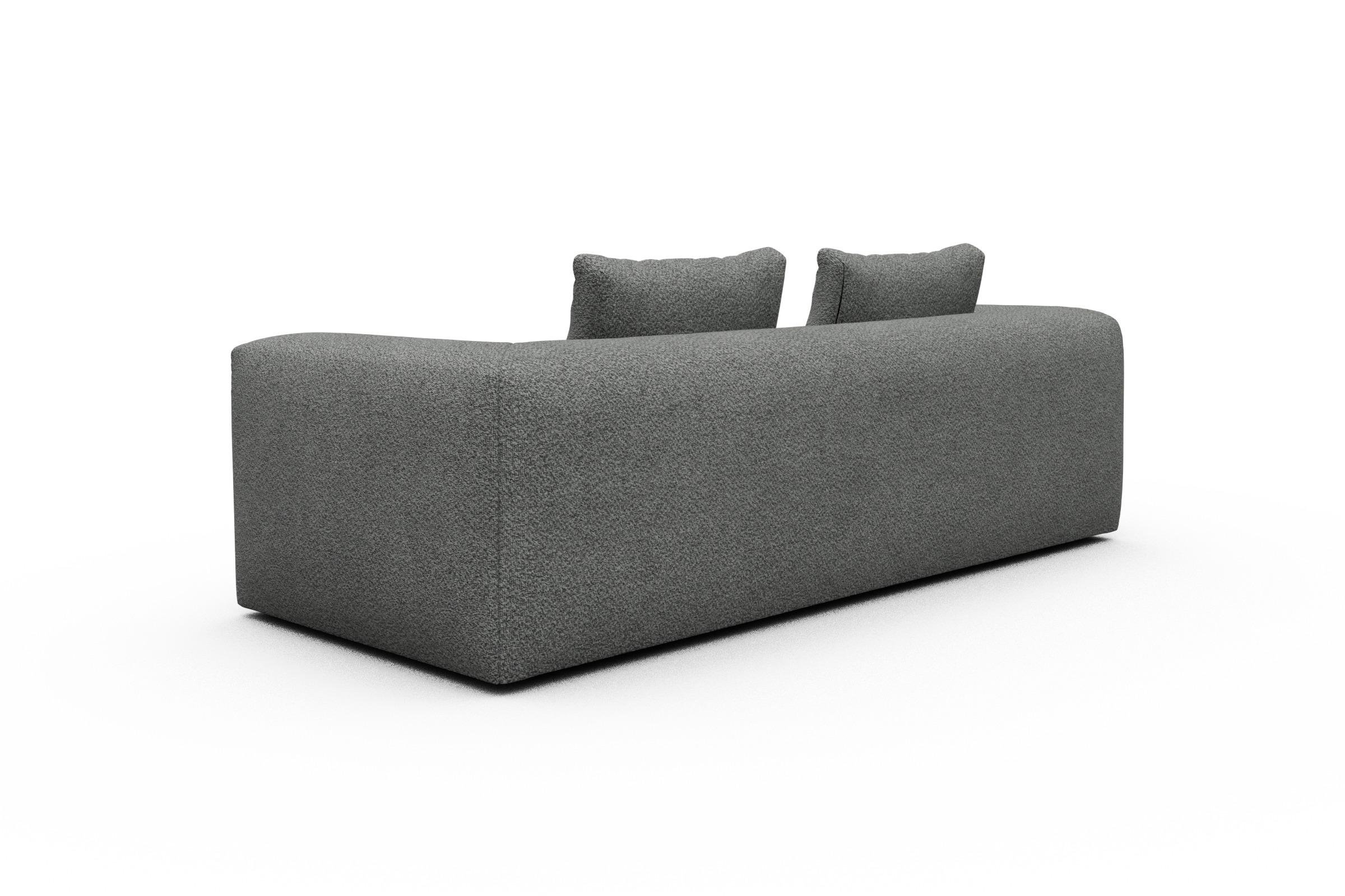 Sofa Fred 3-Sitzer Vanora-Warm-Grey