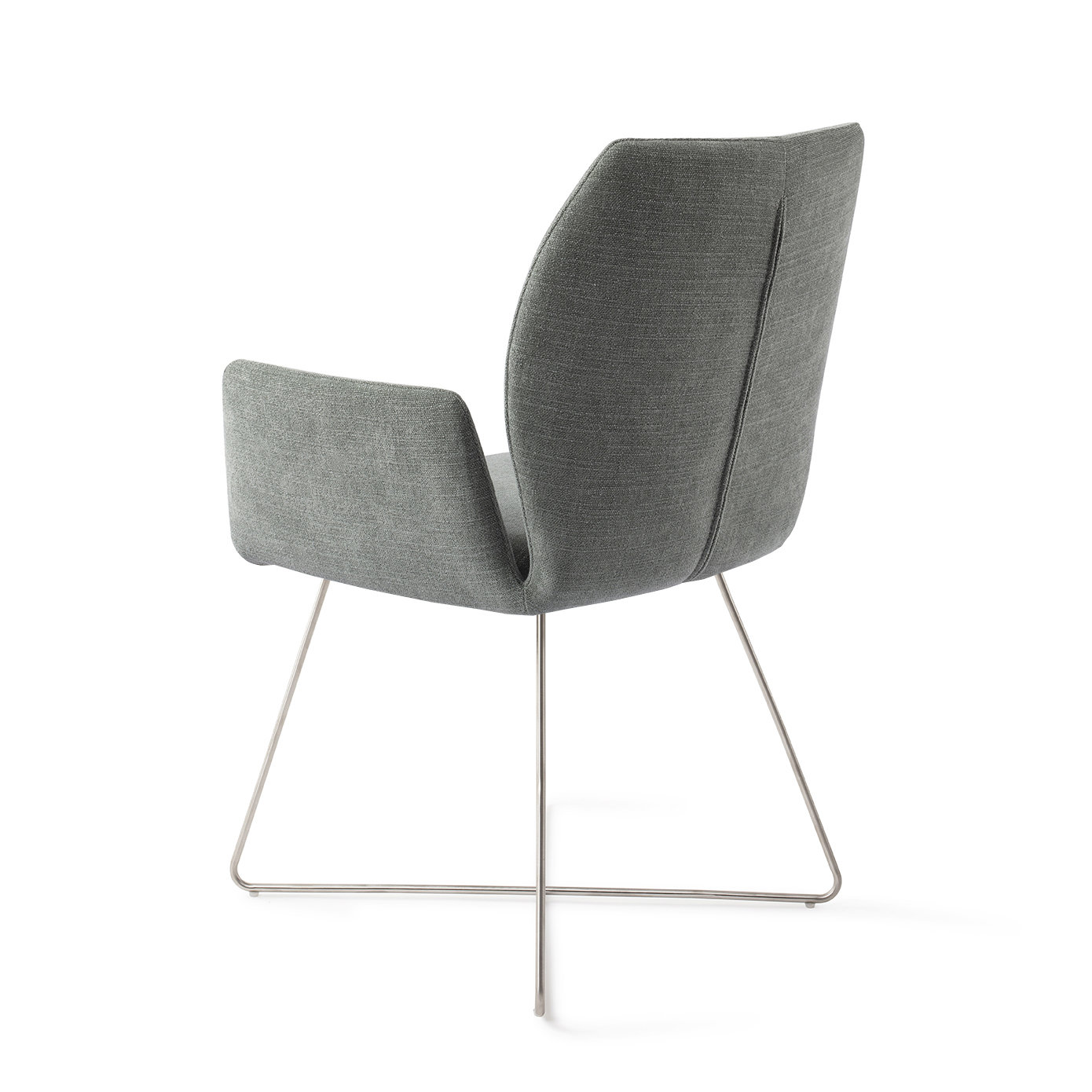 Jesper Home Esszimmerstuhl Misaki Breezy Blue Cross Stahl