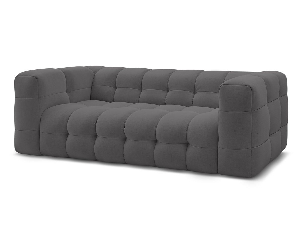 Bobochic Cloud Sofa 3-Sitzer Stoff Dunkelgrau