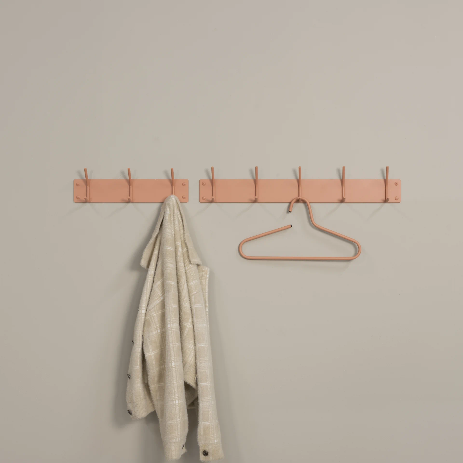 Spinder Design Fusion 5 Wandgarderobe Clay Terra