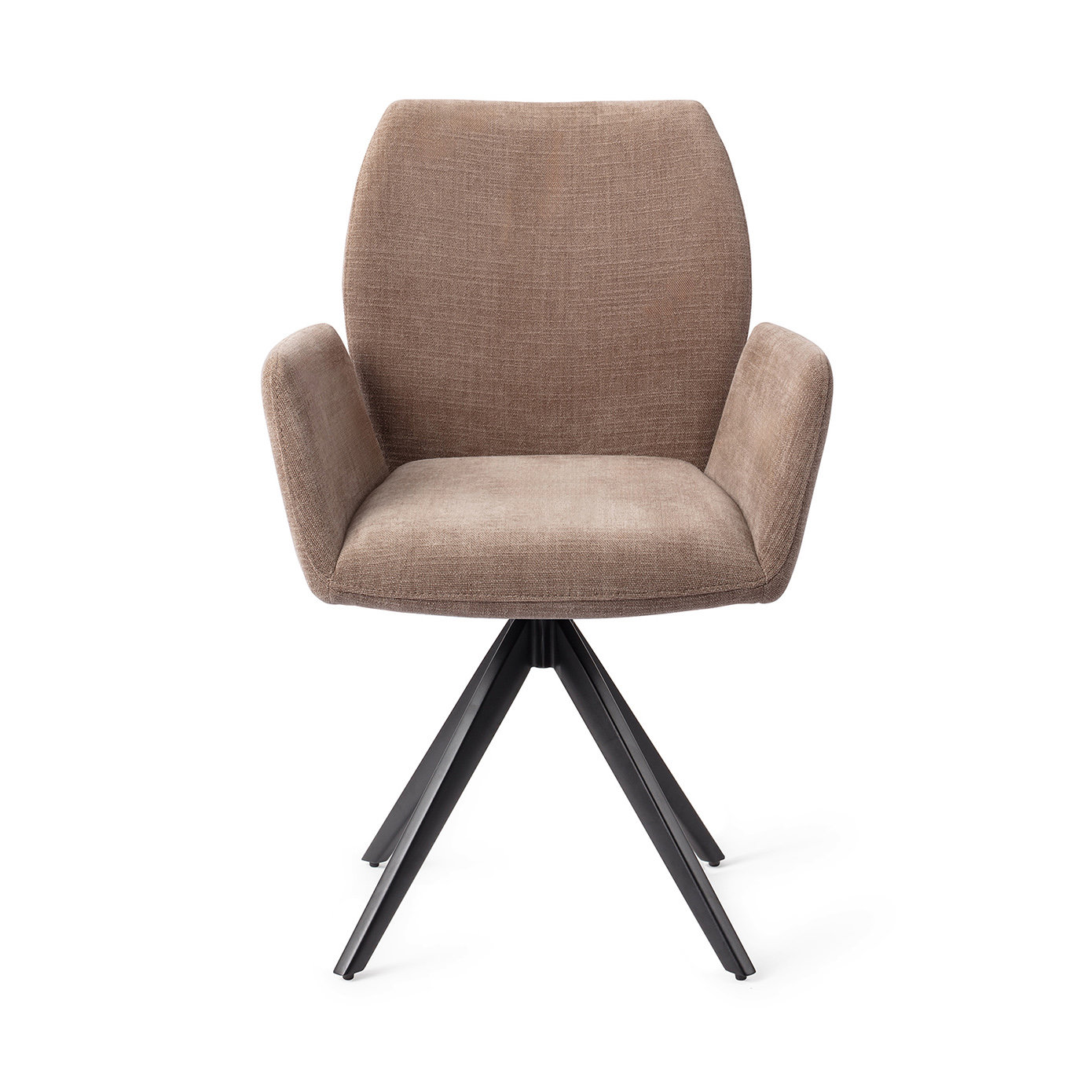 Jesper Home Esszimmerstuhl Misaki Mocha Mist Turn Schwarz