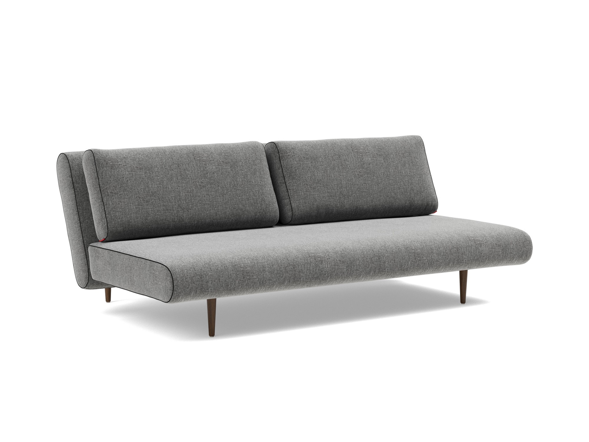 Schlafsofa Unfurl Lounger Strukturierter Stoff Twist 563-Charcoal