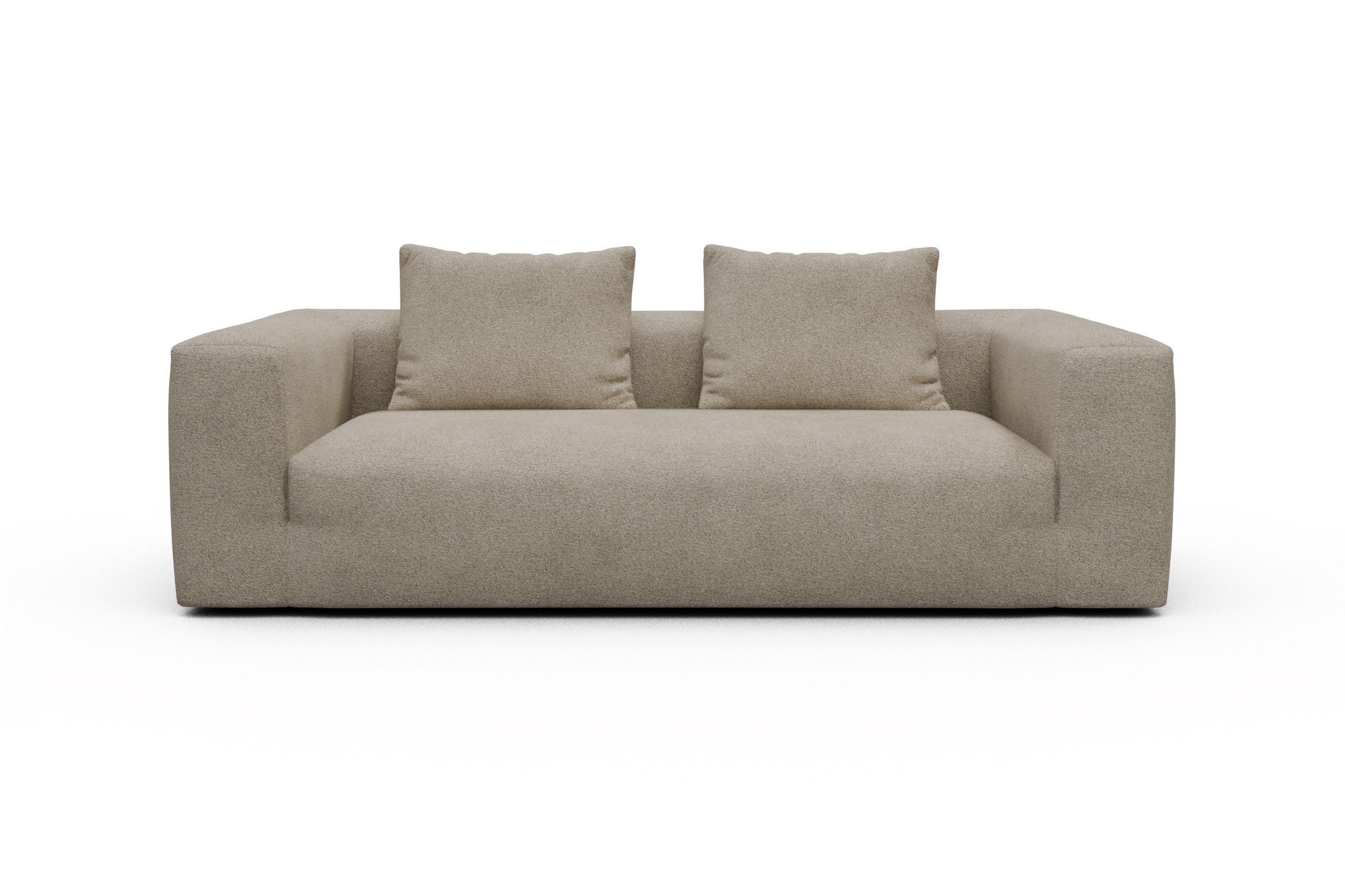 Skandi Home Sofa Fred 3-Sitzer Boucle-Belge moebelfaktor