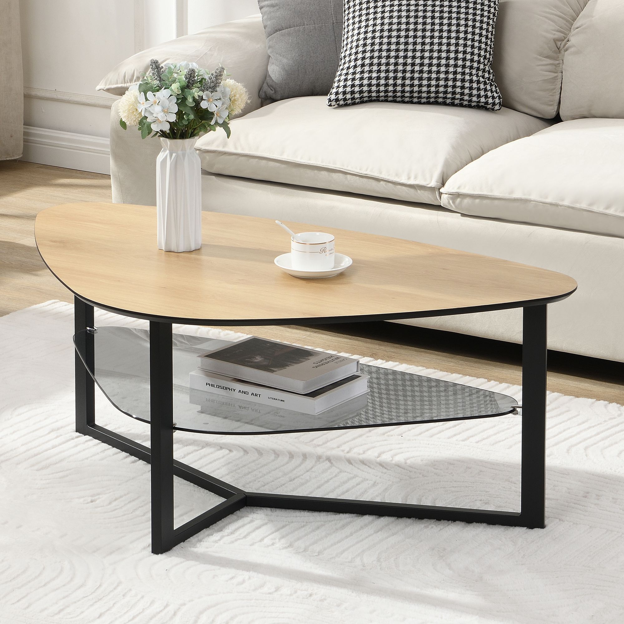 Couchtisch Mosvik Braun 110 × 65 × 45 cm