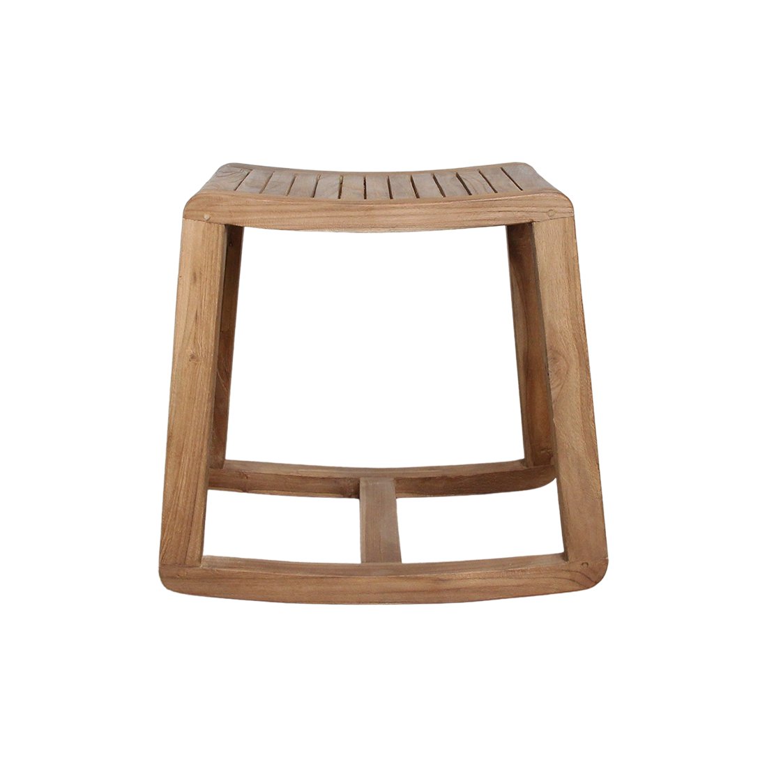 Raw Materials Schaukelhocker Teak 45cm