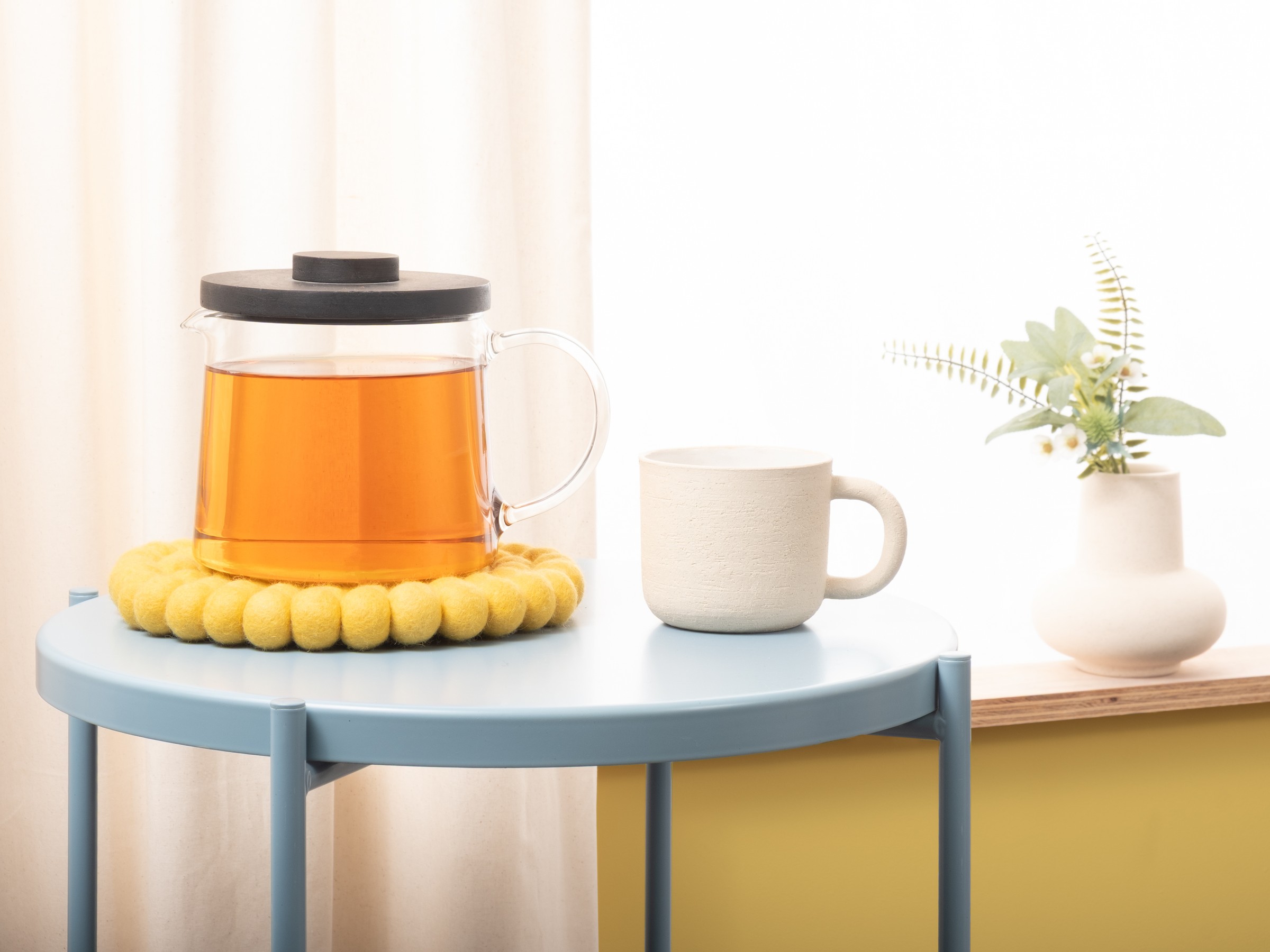 myfelt Kira Topfuntersetzer Gelb Ø 20 cm