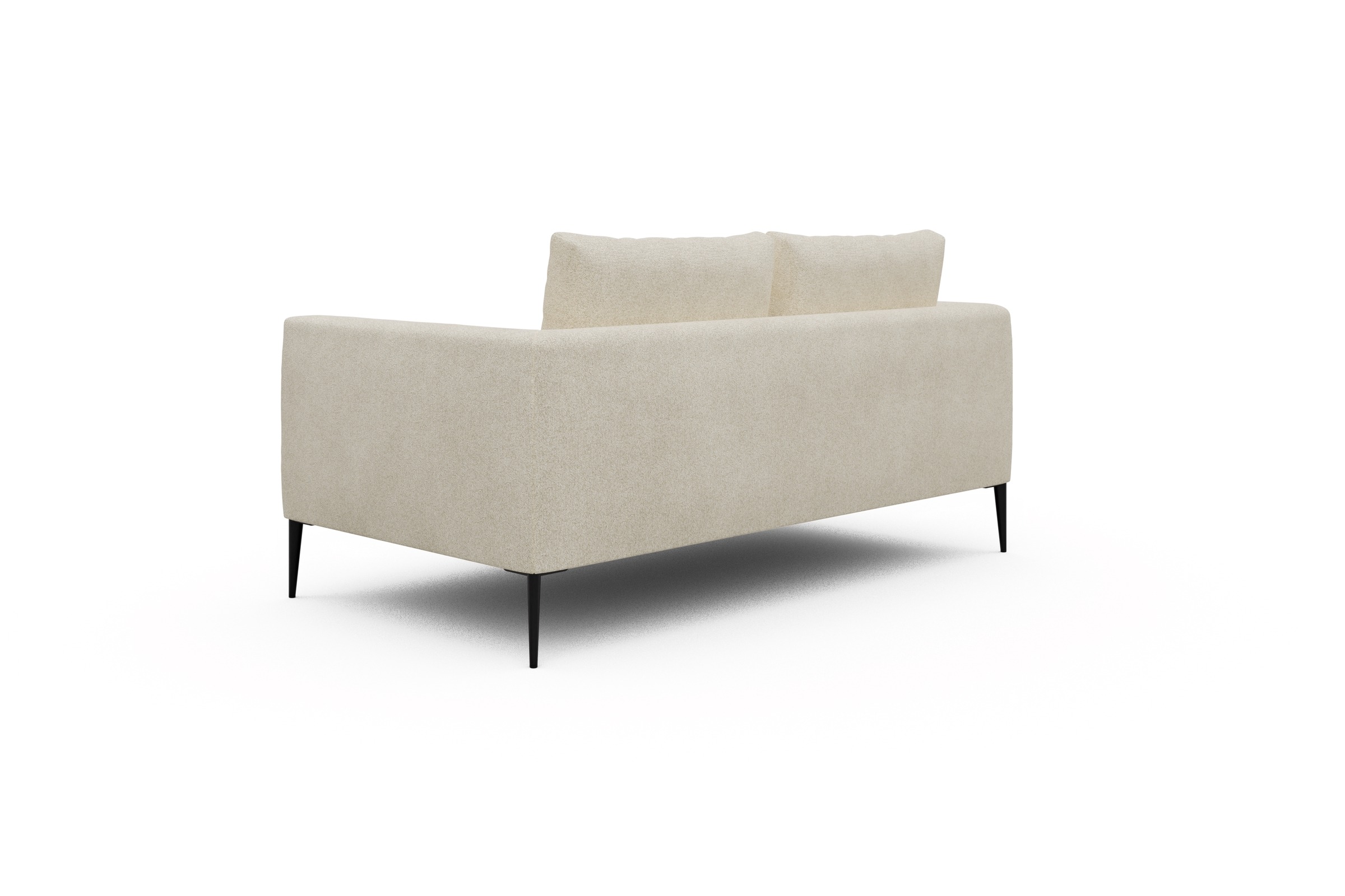 Sofa Paul 2-Sitzer Boucle-Off-White