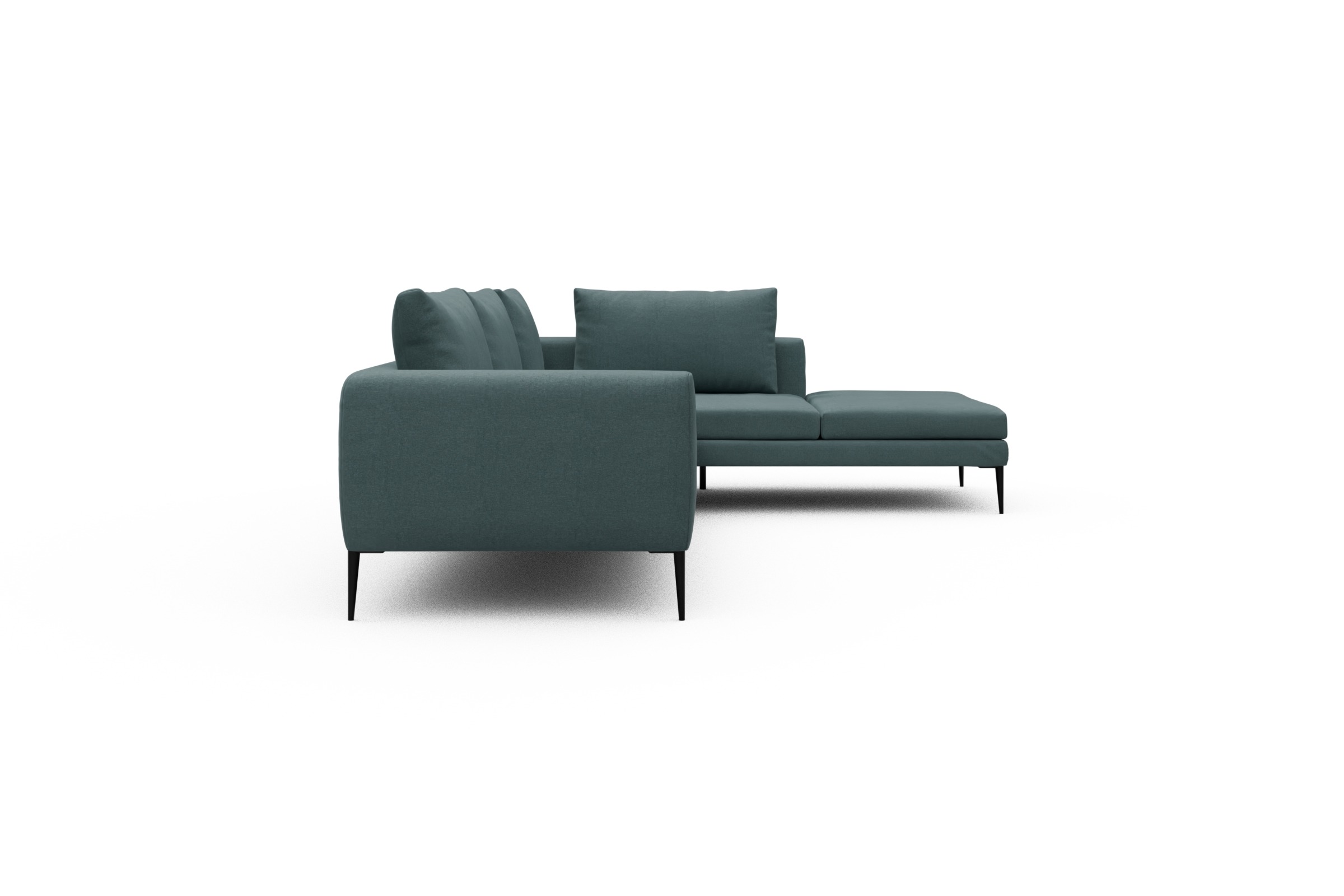 Ecksofa Paul Relax-Ecke links mit 3-Sitzer Satya-Niagara