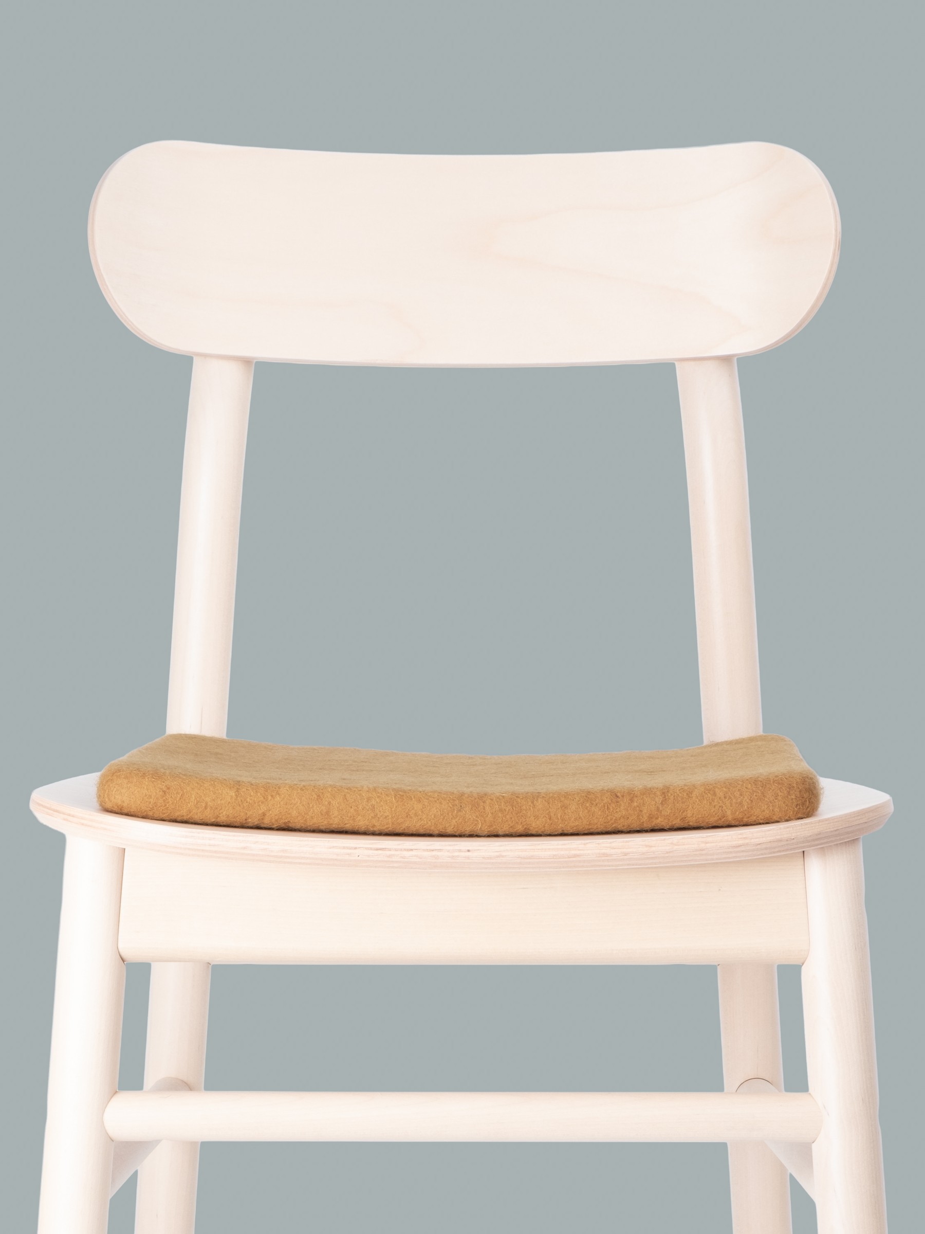 myfelt Omar Filz-Sitzauflage Karamell 36 x 36 cm