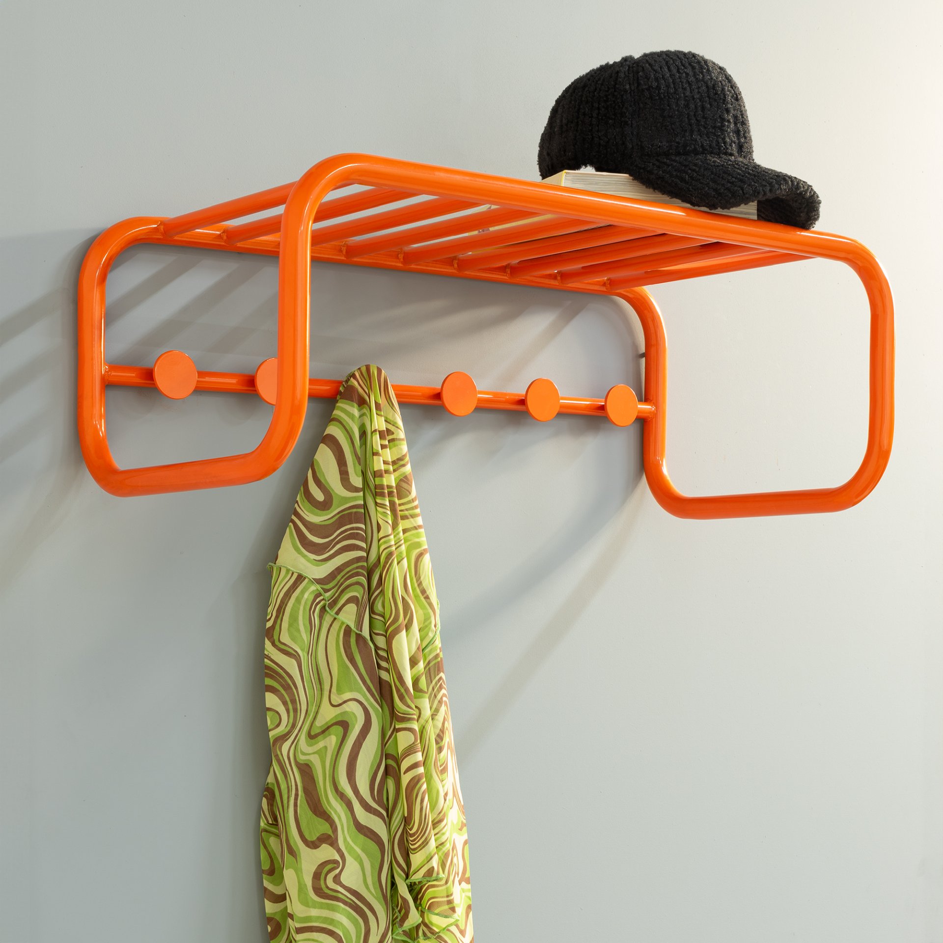 Spinder Design Wandgarderobe Retro Pure Orange