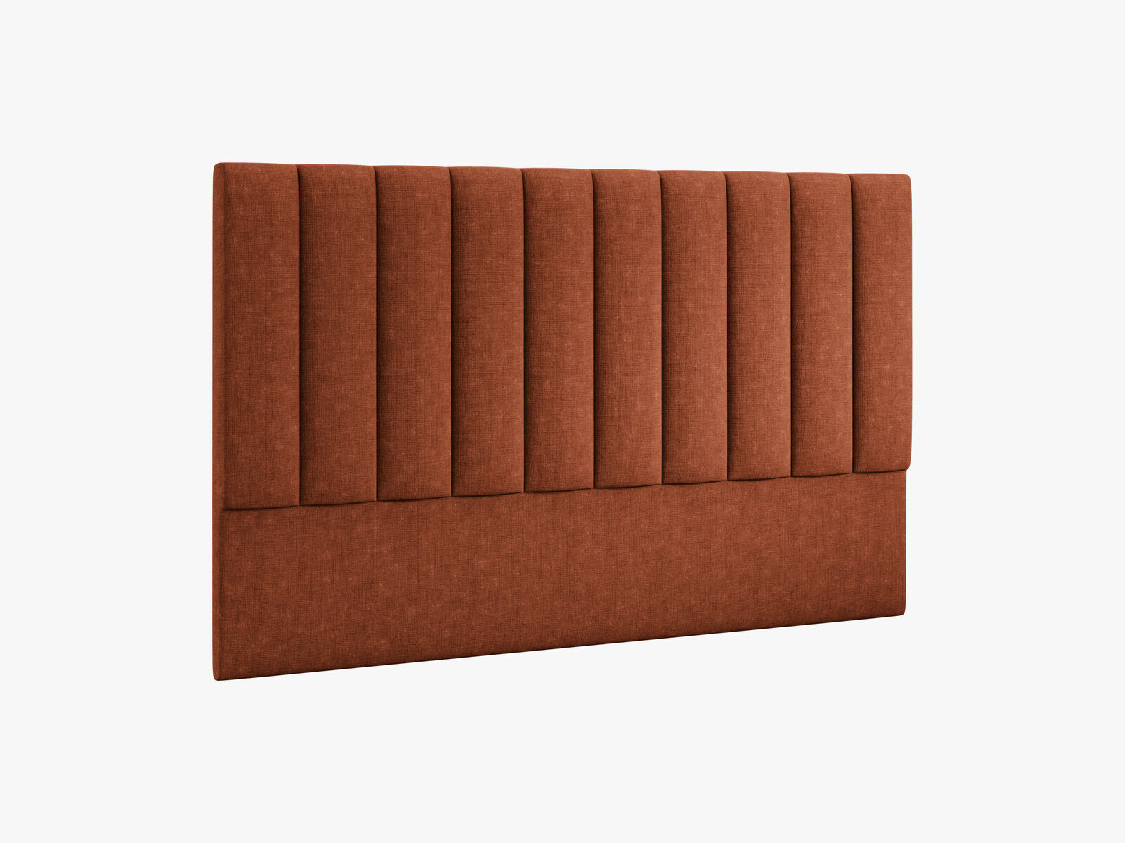 Micadoni Marl Polster-Kopfteil Strukturierter Stoff Liberty Ziegel 200x120