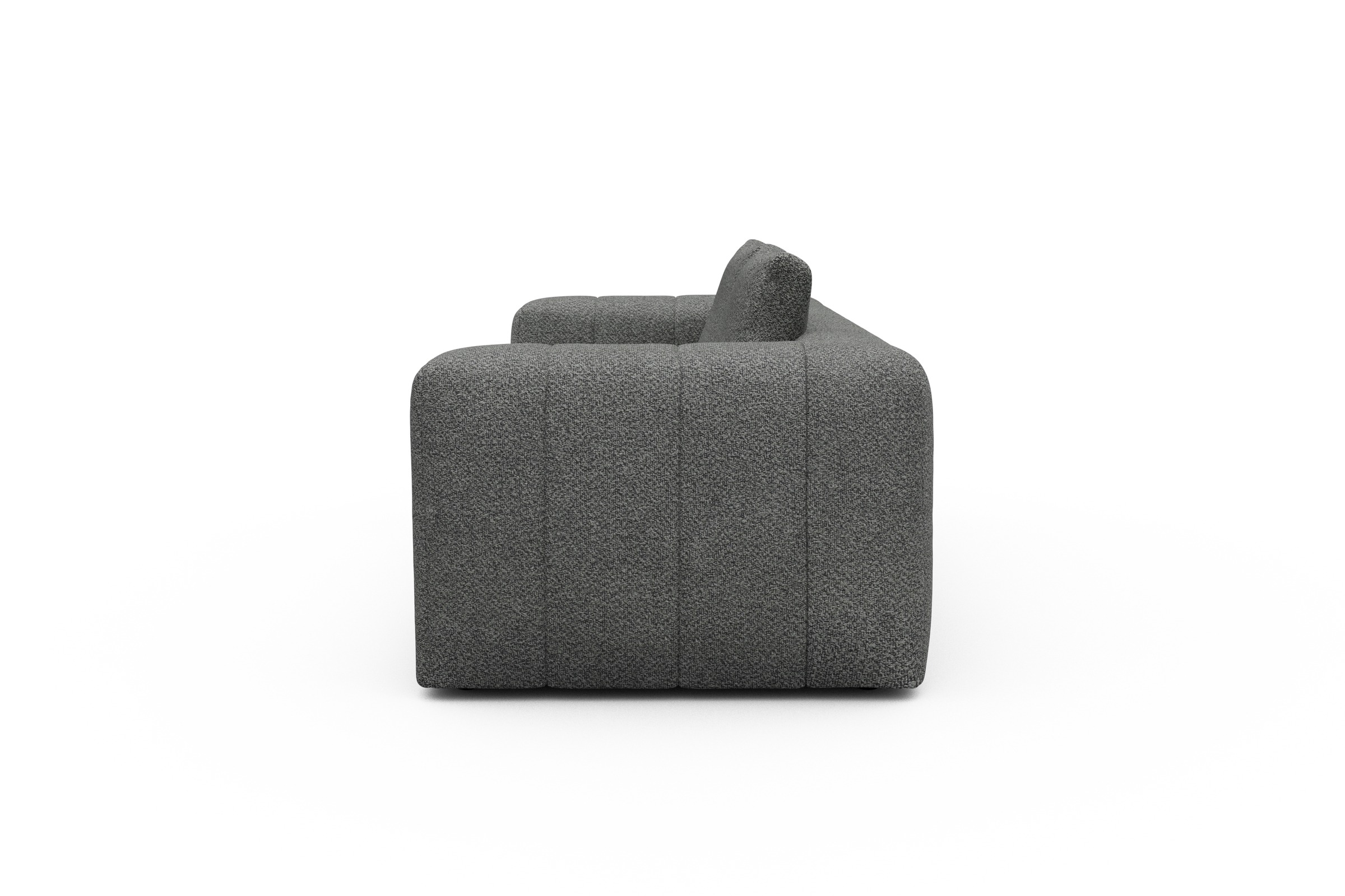 Sofa Hugo 3-Sitzer Vanora-Warm-Grey