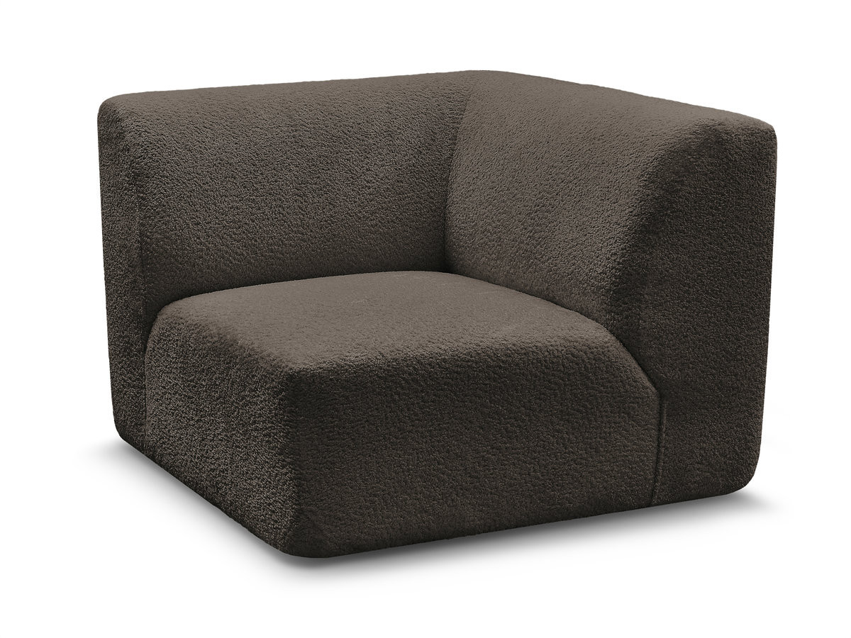 Bobochic Anda Sofa 1-Sitzer Chenille Braun