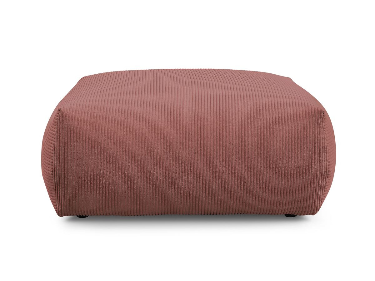 Bobochic Voltaire Pouf 106 × 90 cm Cordsamt Rosa