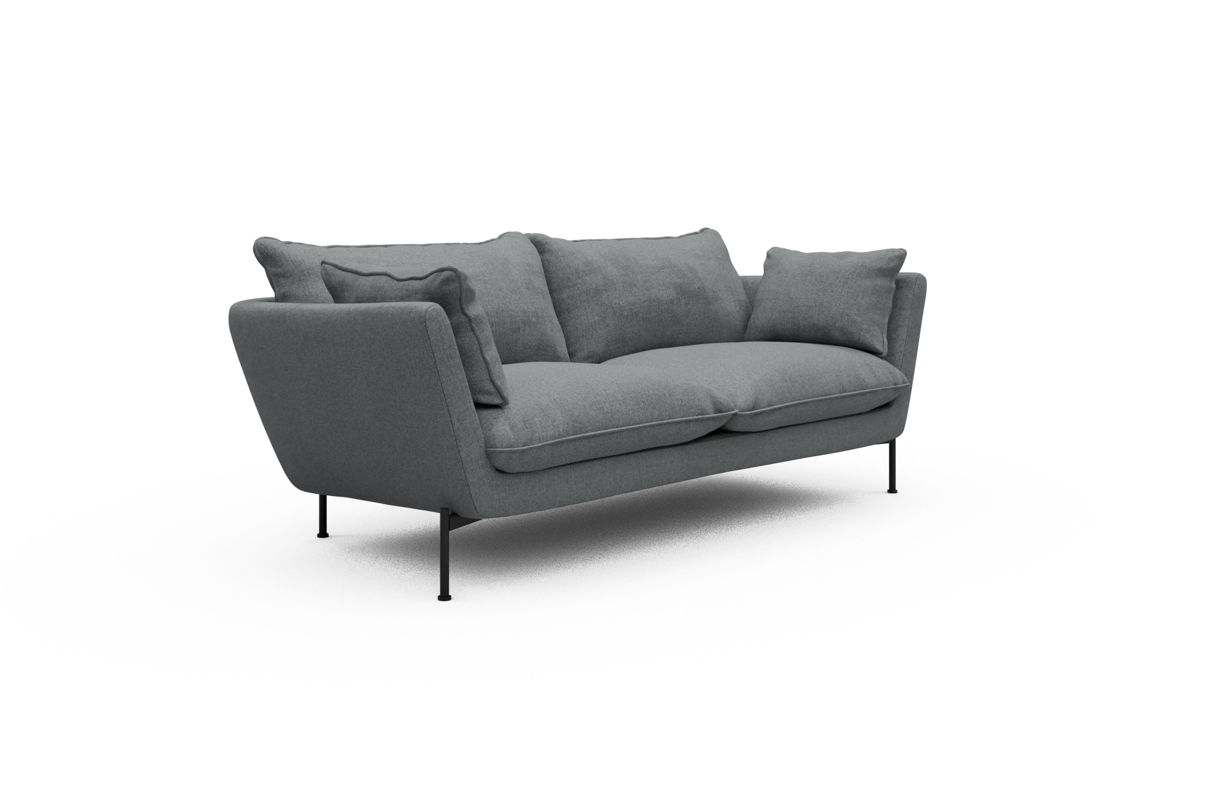 Sofa Anton PREMIUM 2-Sitzer Casone-Gravel-Grey