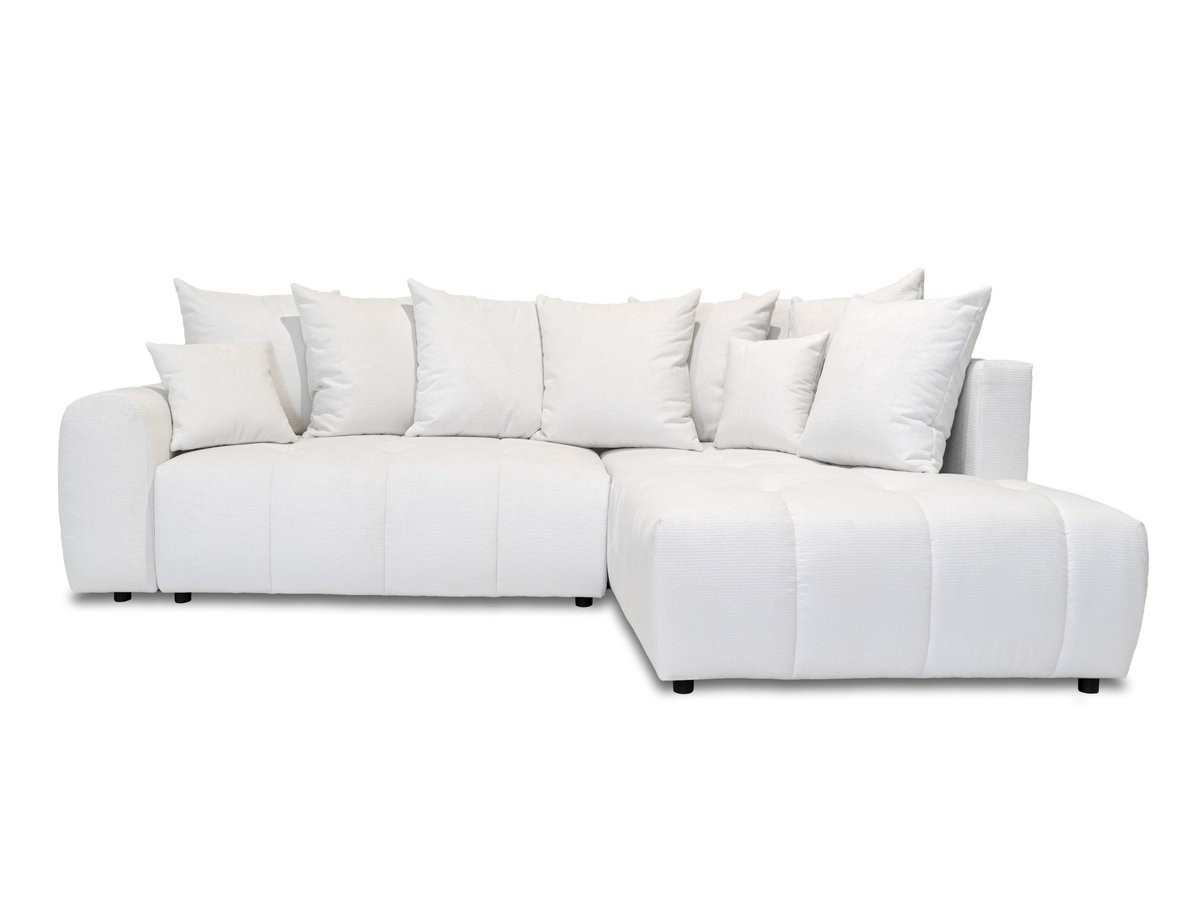 Bobochic Roxelane Ecksofa mit Schlaffunktion und Bettkasten