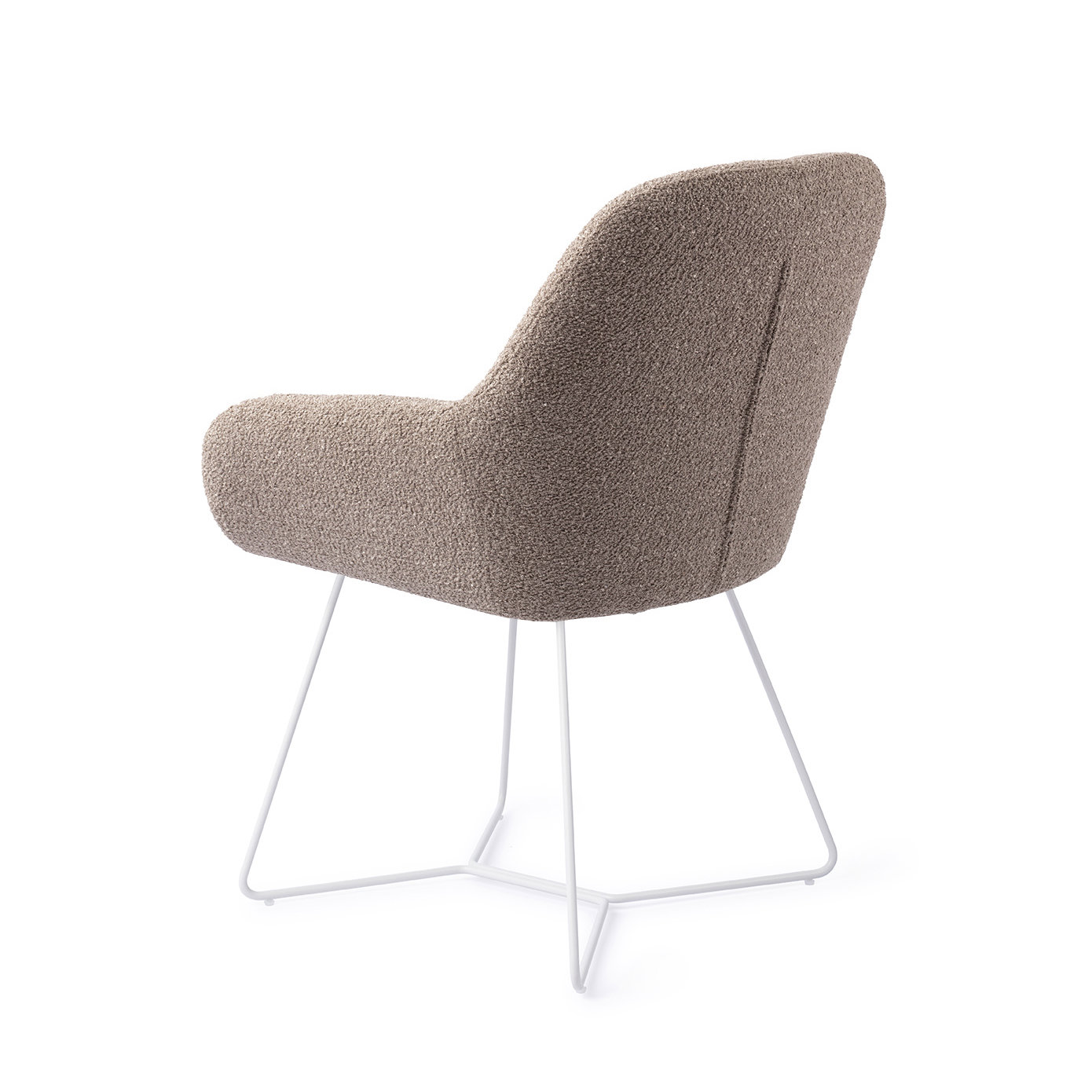 Jesper Home Esszimmerstuhl Kushi Stone Haze Beehive Weiß