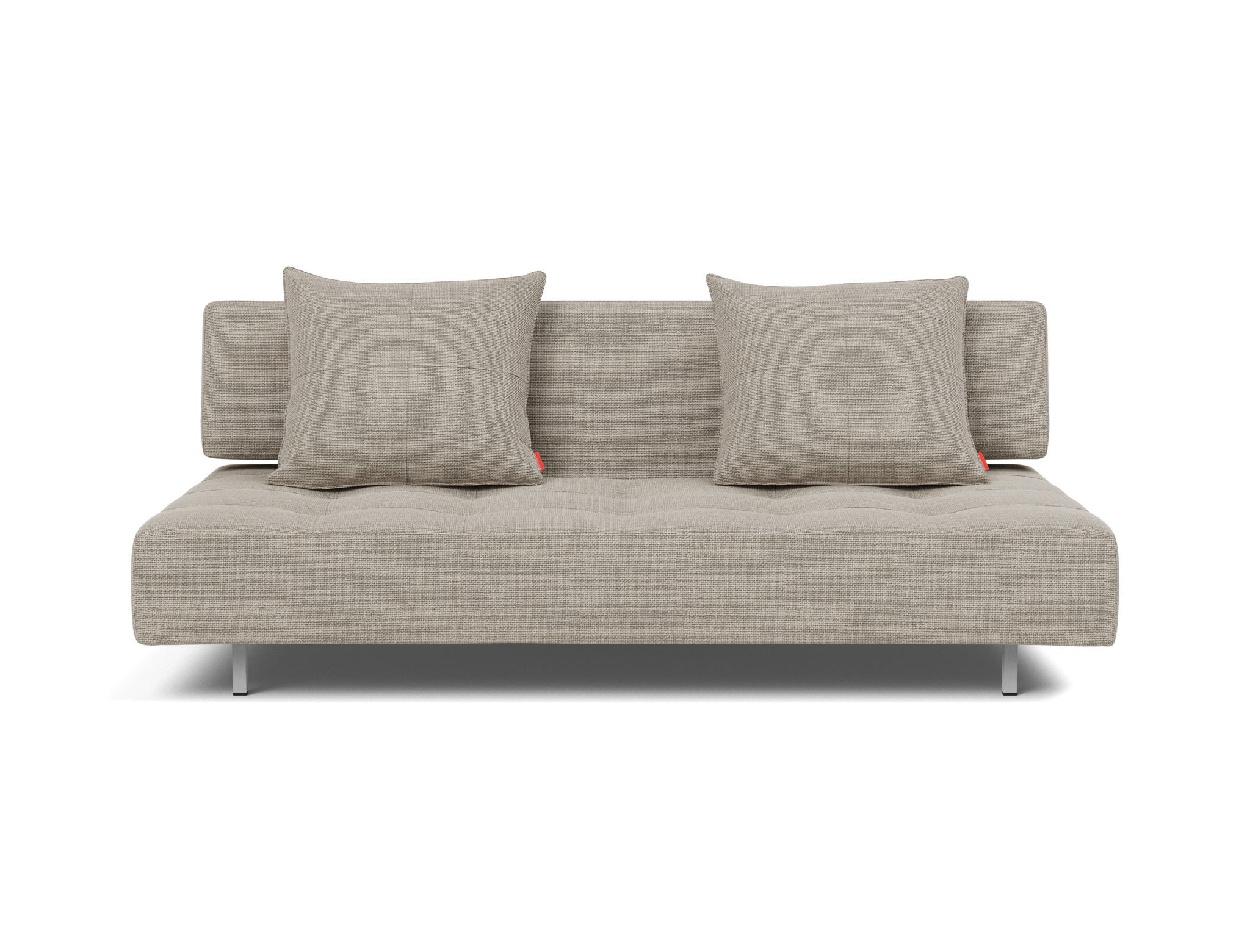 Schlafsofa Long Horn D.E.L. Strukturierter Stoff Kenya 579-Gravel