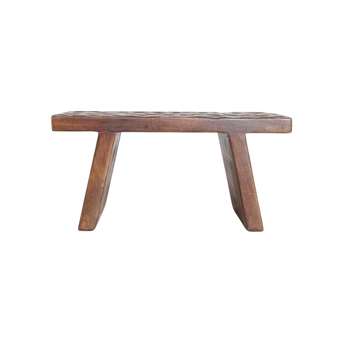 Raw Materials Beistelltisch/Hocker aus Mangoholz braun 40x25x20cm