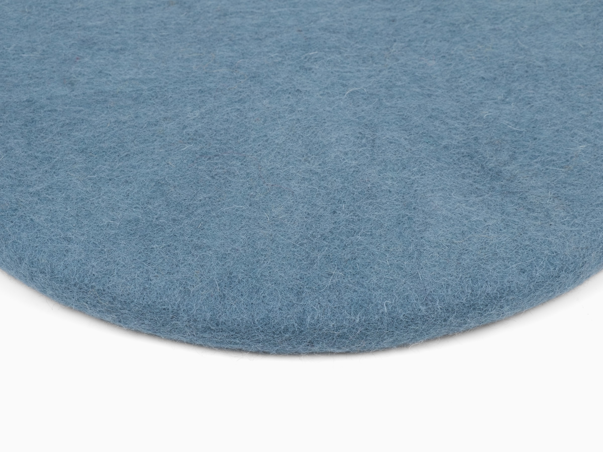 myfelt Nilo Filz-Sitzauflage Blau Ø 36 cm
