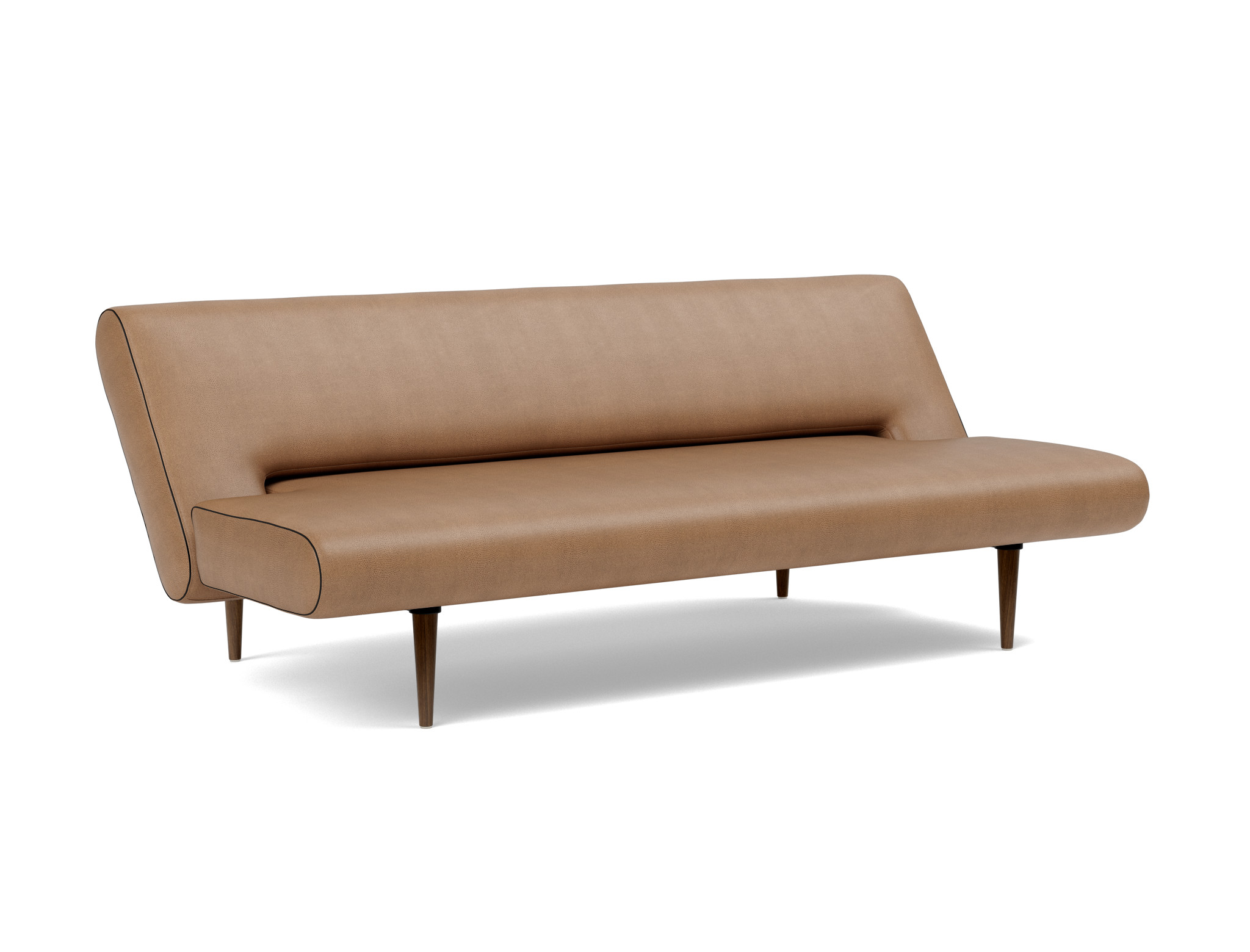 Schlafsofa Unfurl Lederoptik Faunal 551-Brown