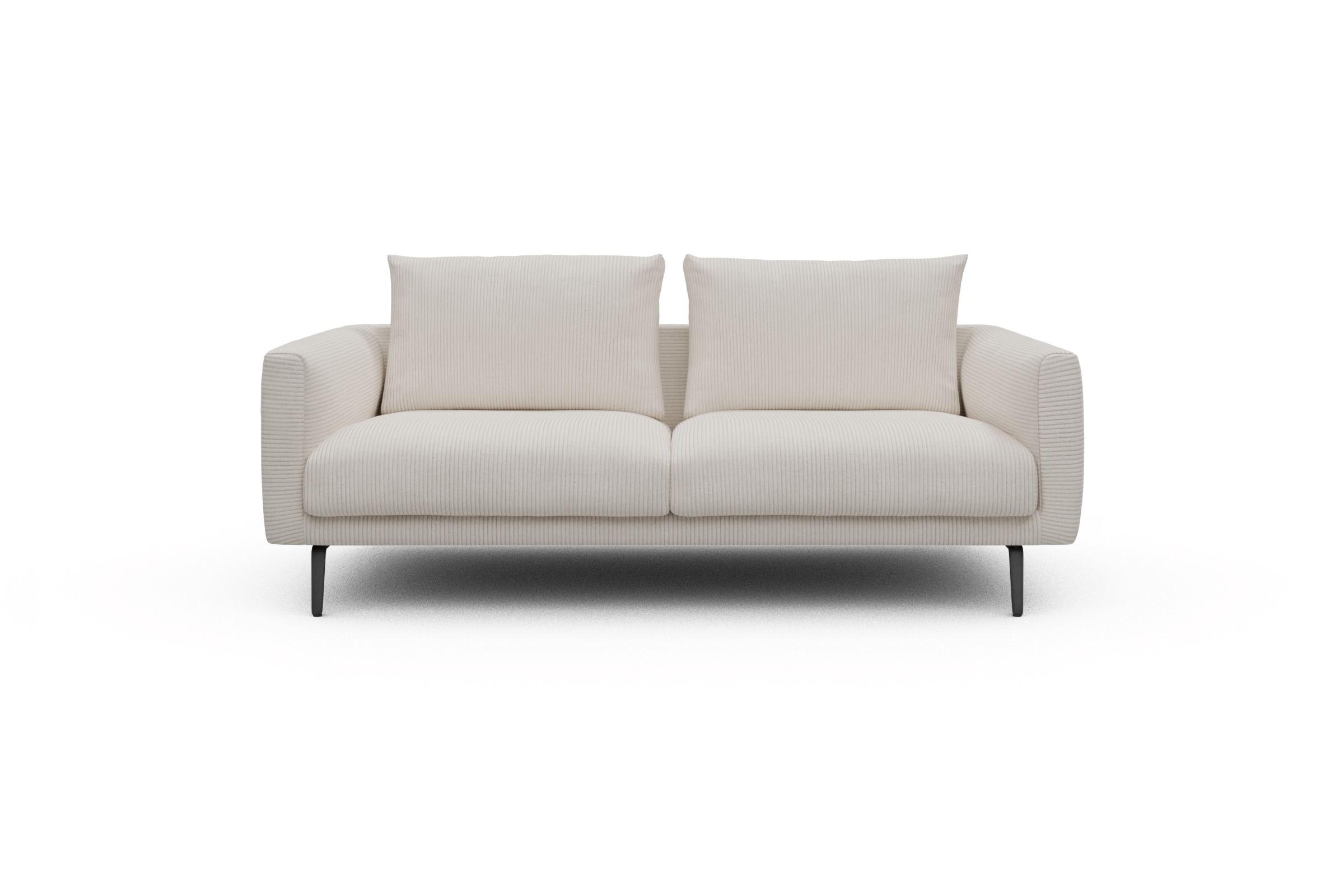 Skandi Home Sofa Karl 2-5-Sitzer Corduroy-Ivory moebelfaktor