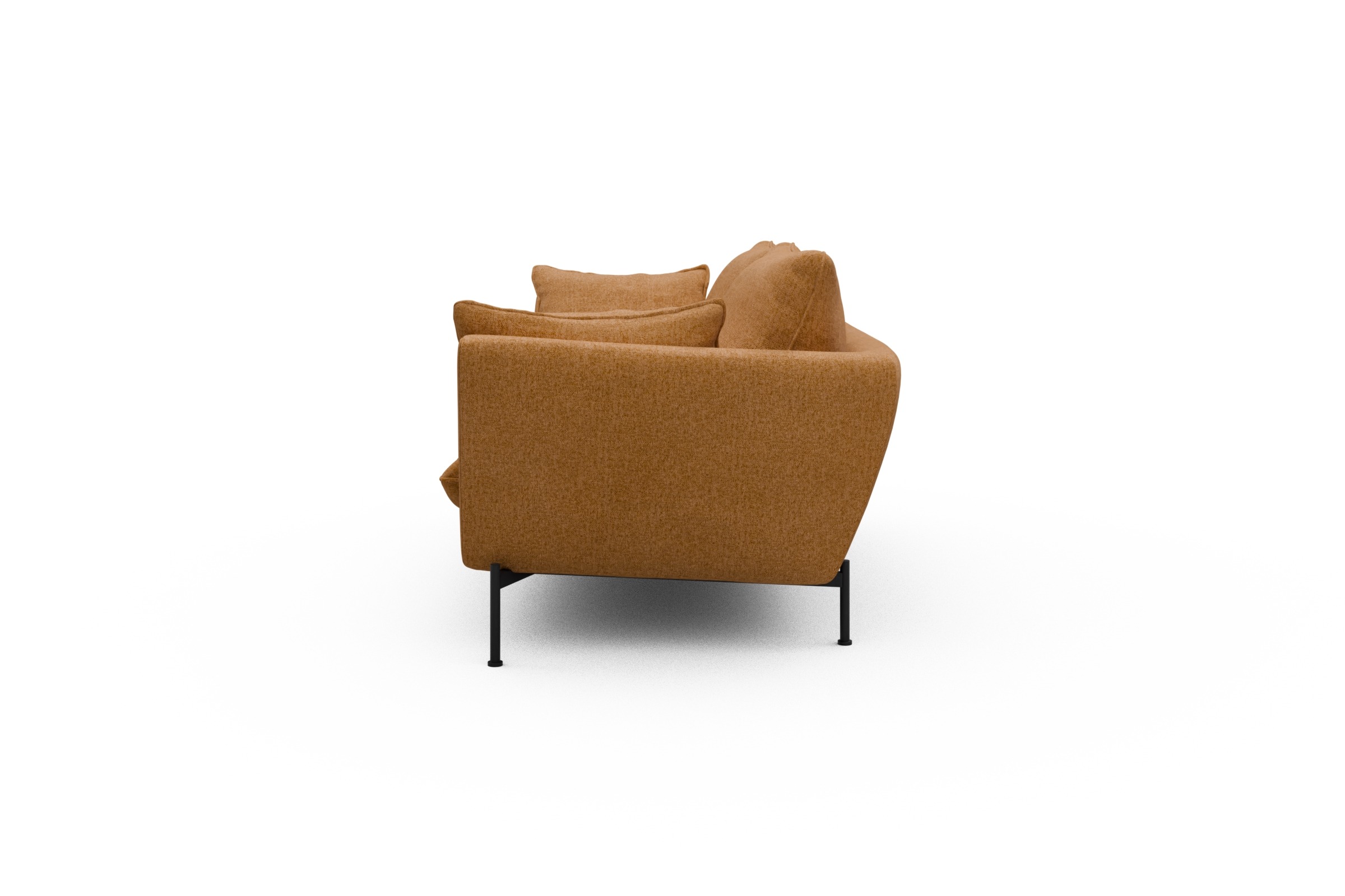 Sofa Anton 2-Sitzer Casone-Warm-Yellow