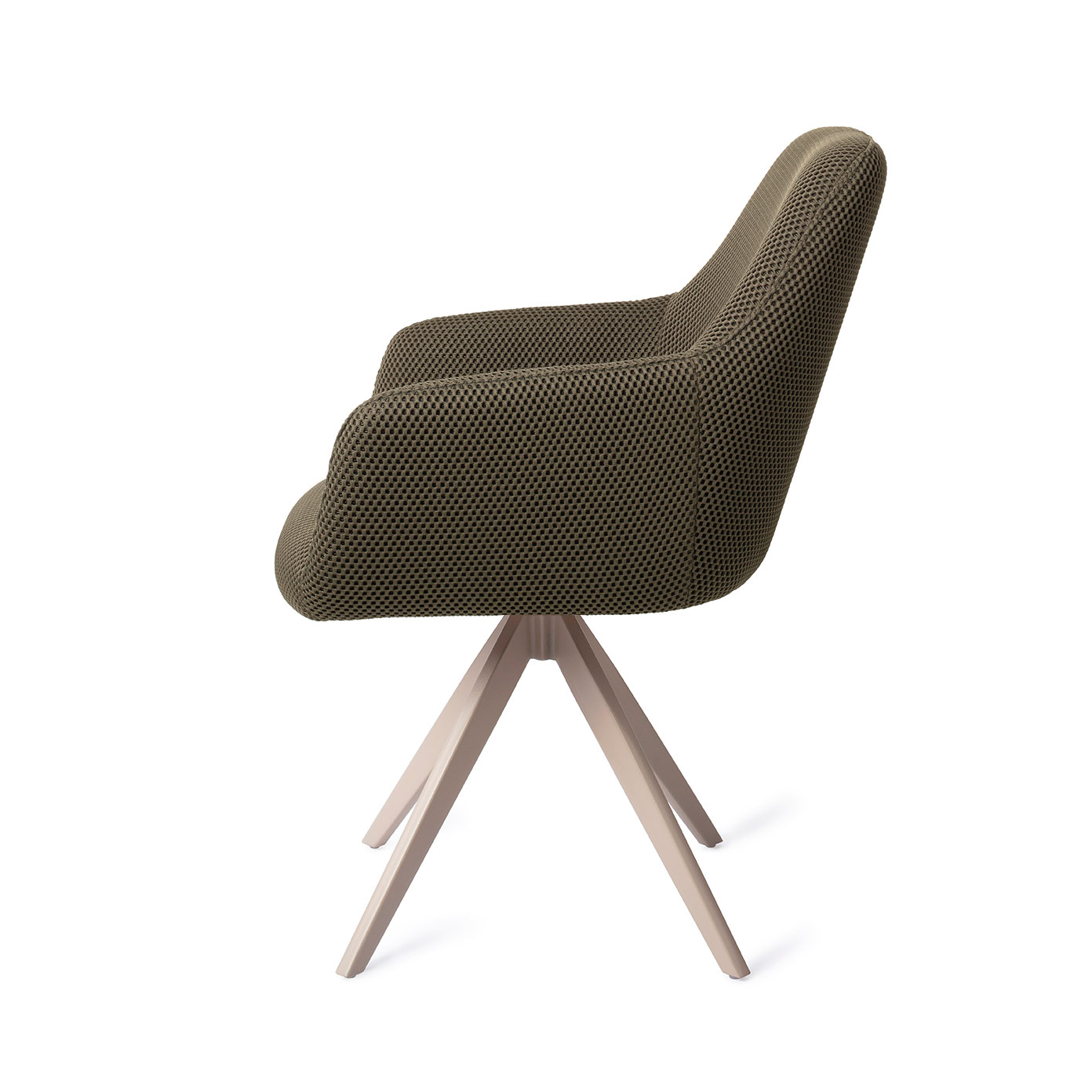 Jesper Home Esszimmerstuhl Hiroo Jungle-Jewel Turn Beige