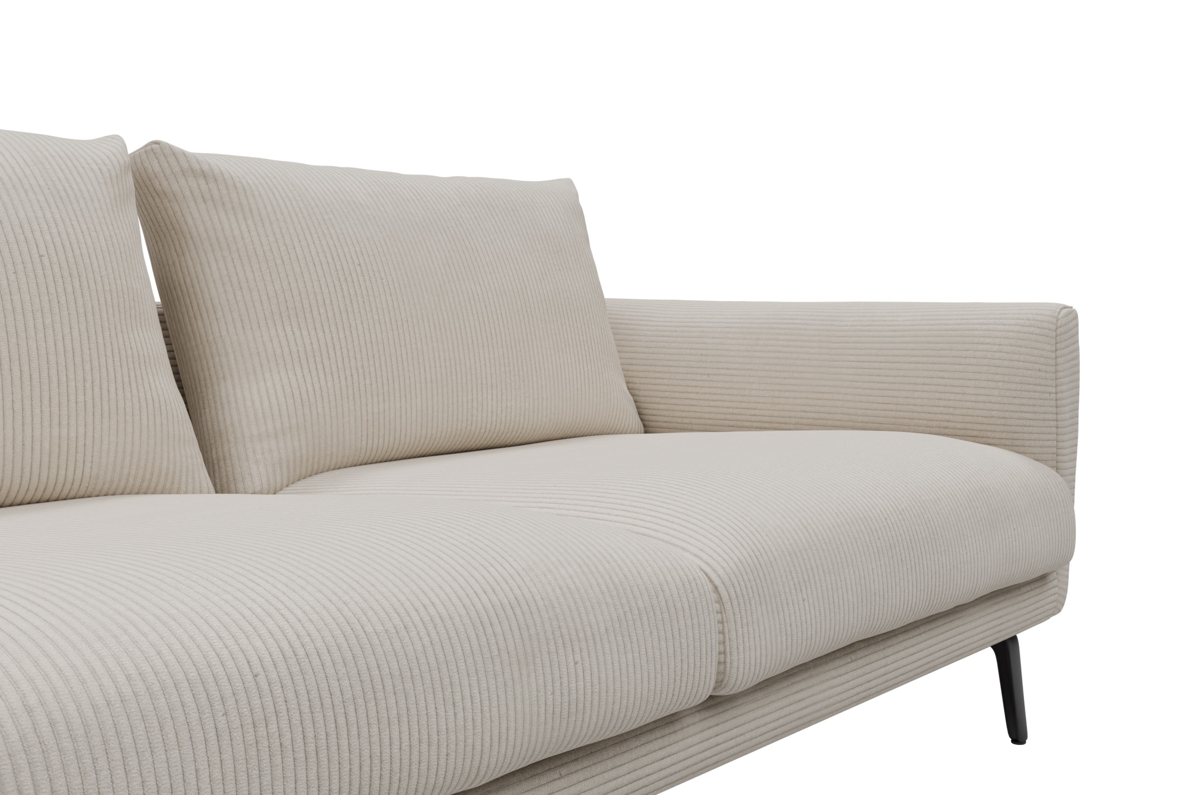 Sofa Karl 2-5-Sitzer Corduroy-Ivory