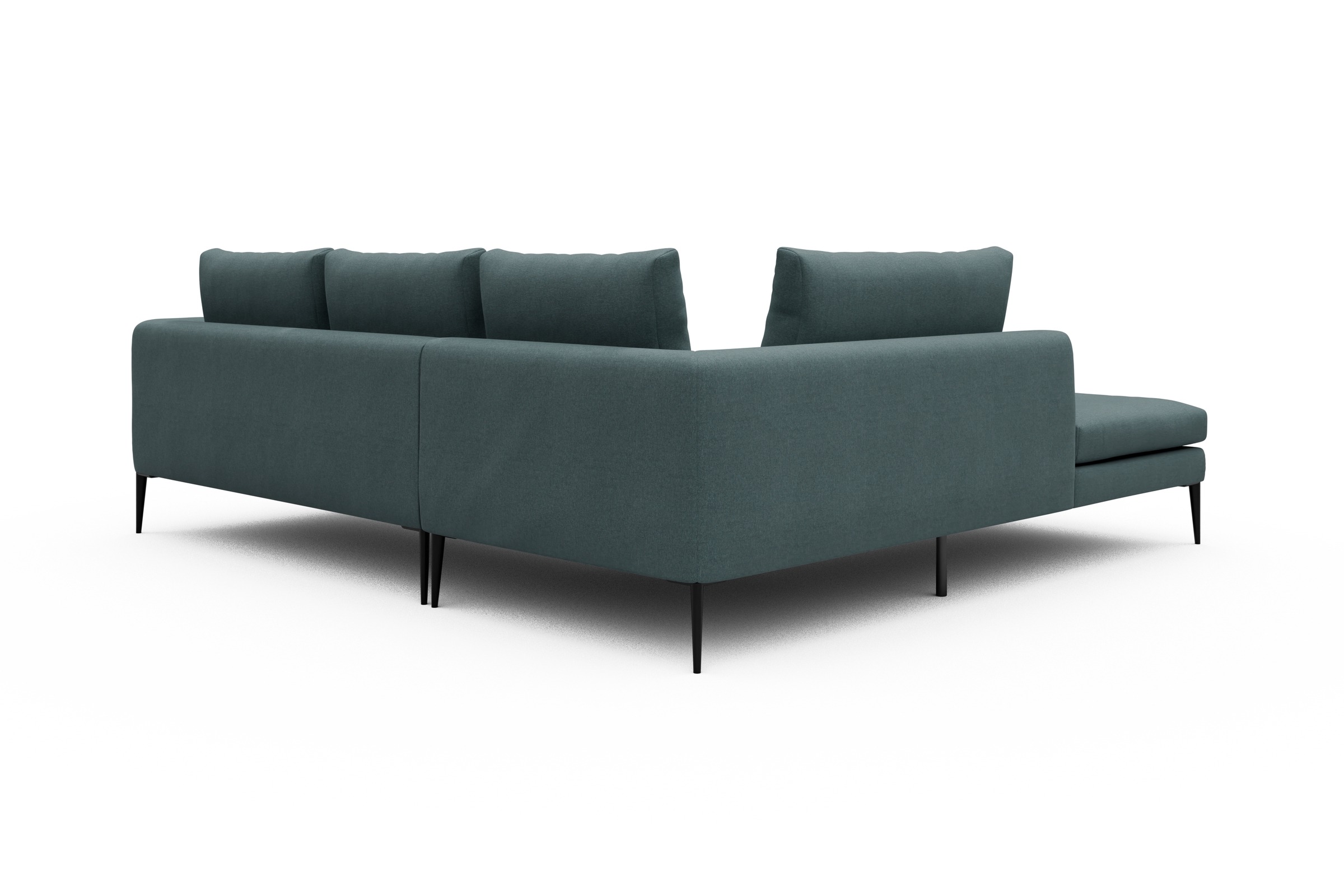 Ecksofa Paul Relax-Ecke links mit 2-Sitzer Satya-Niagara