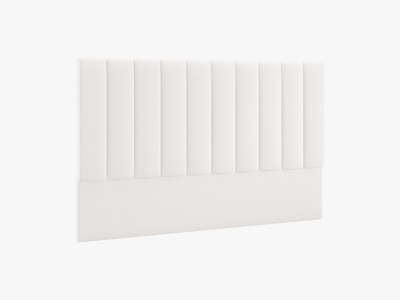 Micadoni Marl Polster-Kopfteil Chenille Eden Helles Beige 200x120
