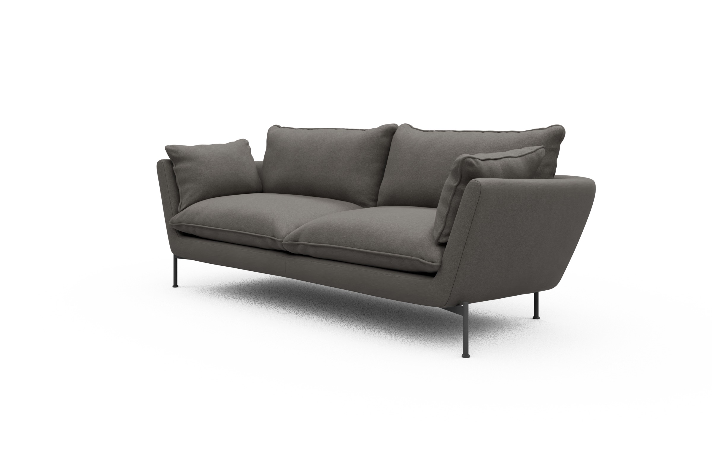 Sofa Anton PREMIUM 3-Sitzer Satya-Taupe