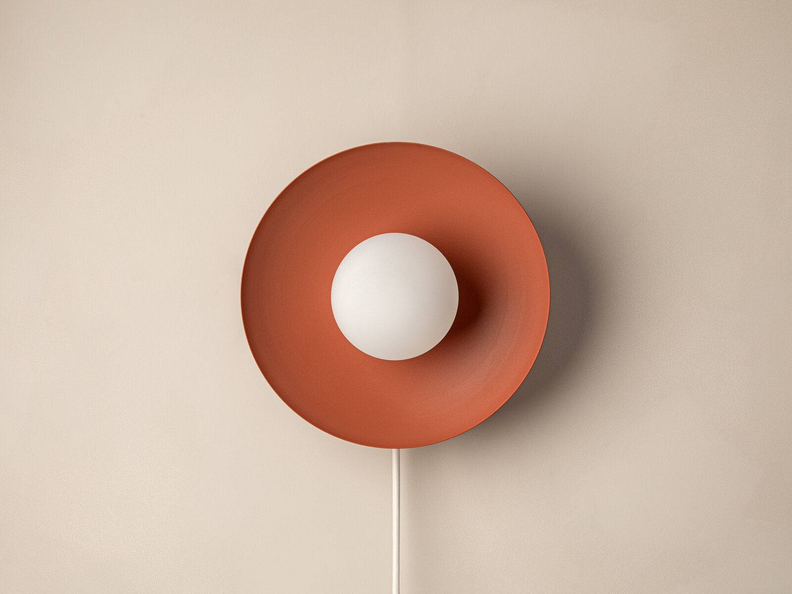 Micadoni Mist Wandlampe Ziegel