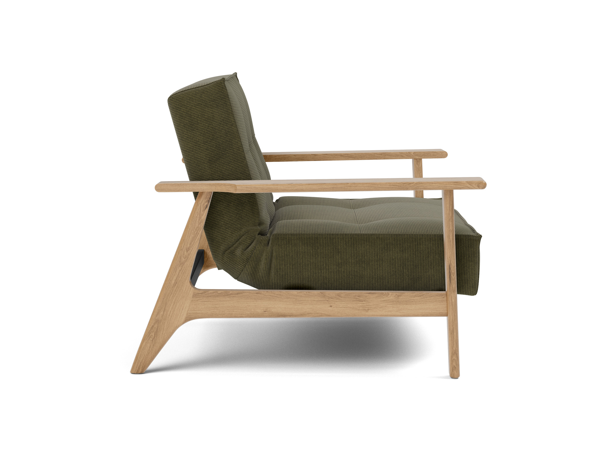 Sessel Splitback Frej Kord Cordufine 316-Pine-Green