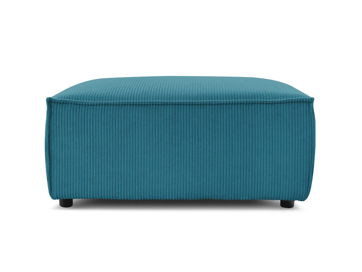 Bobochic Nihad Pouf Cordsamt Dunkelblau