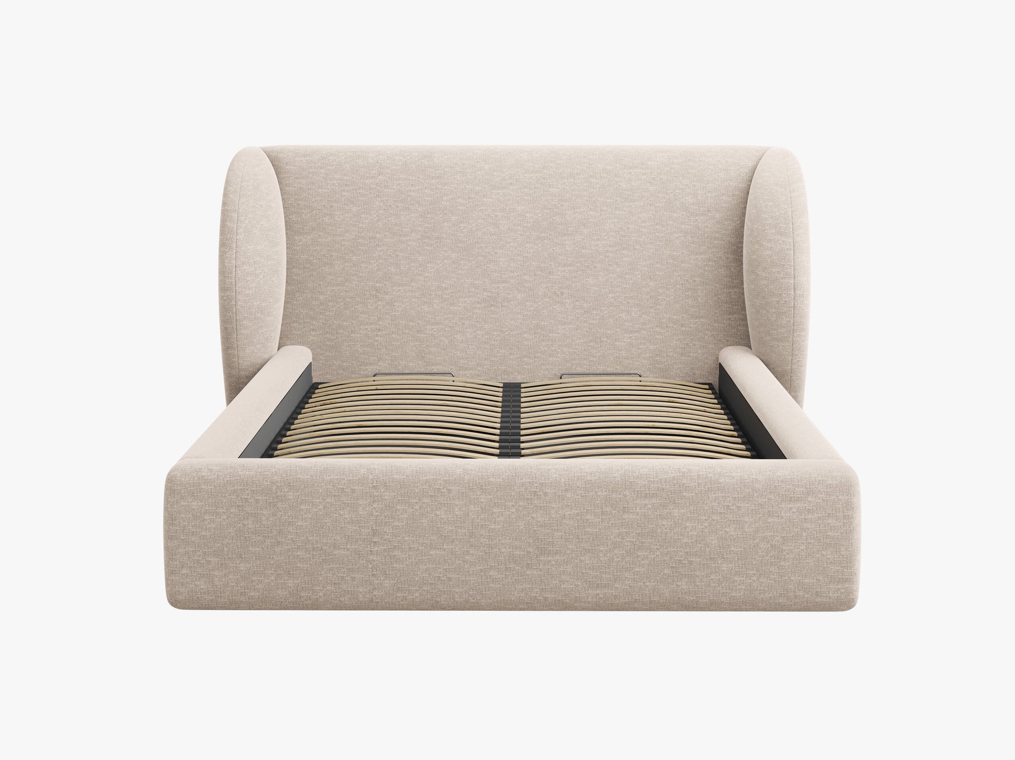 Micadoni Polsterbett Miley Chenille Haga Beige 200x200