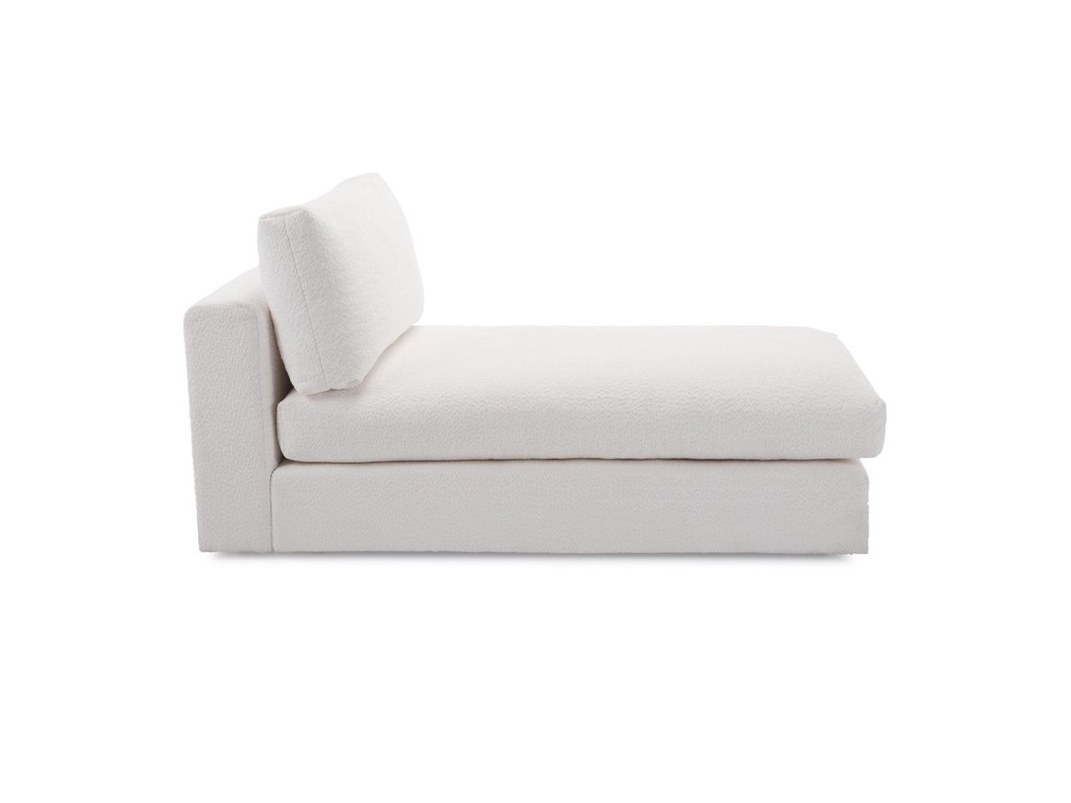 Bobochic Paris Méridienne-Modul Bouclé-Stoff Weiß