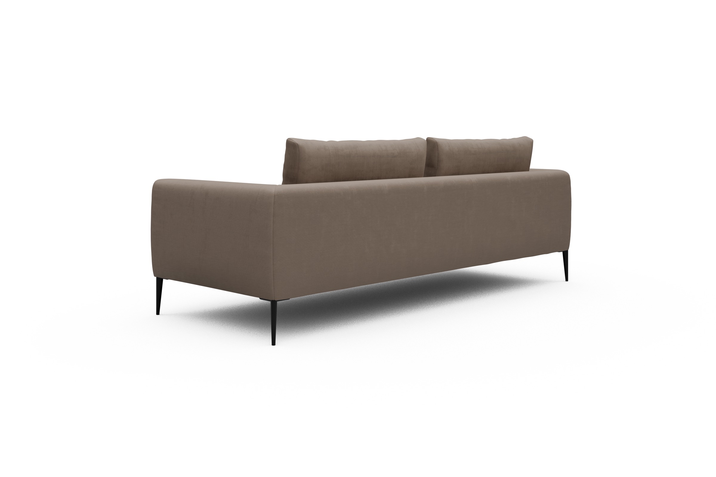 Sofa Paul 3-Sitzer Cordufine-Biege