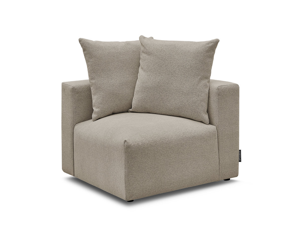 Melange-Stoff · Taupe