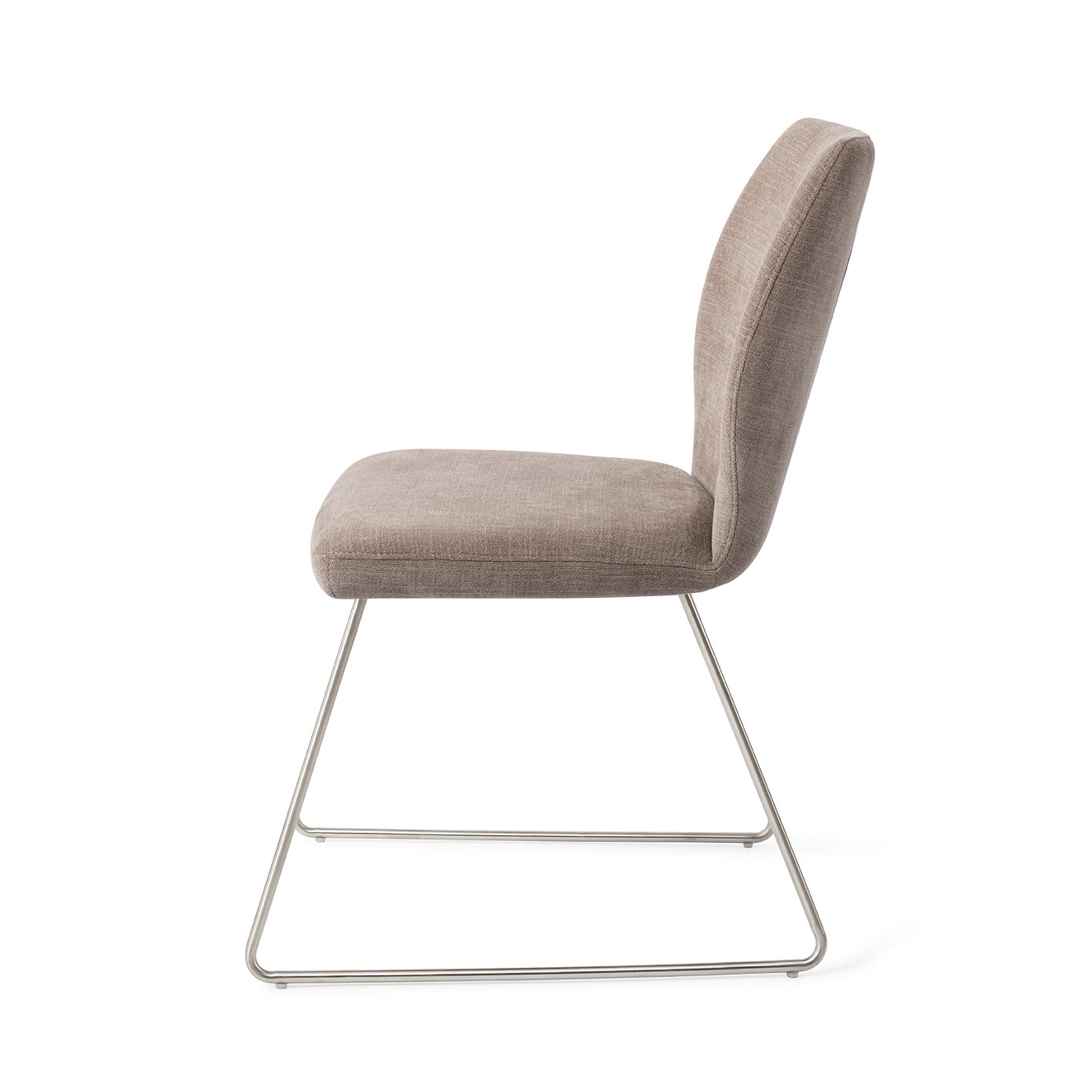 Jesper Home Esszimmerstuhl Ikata Mocha Mist Slide Stahl