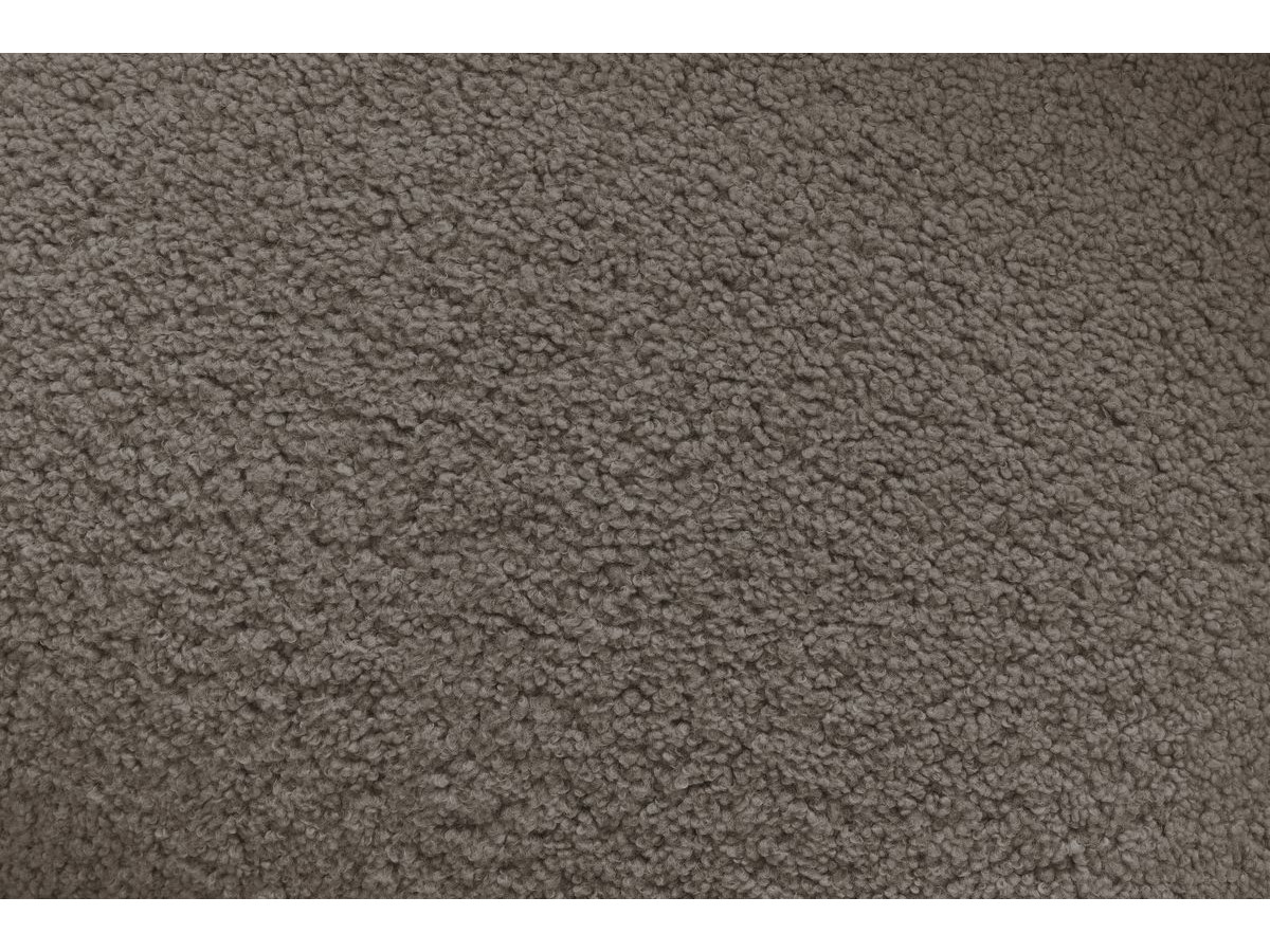 Bobochic Lilibet Pouf Bouclé-Stoff Braun