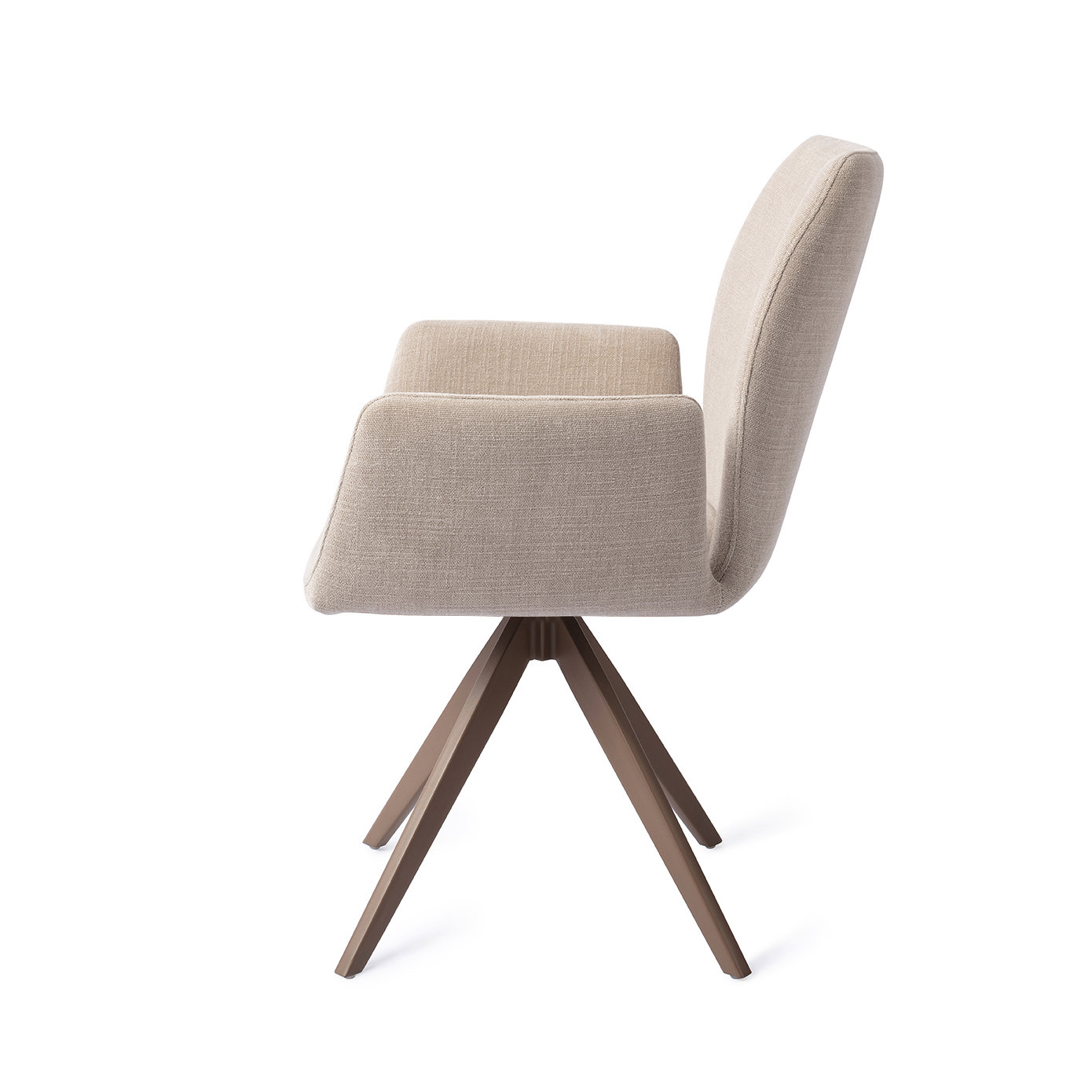 Jesper Home Esszimmerstuhl Misaki Sand Strand Turn Braun