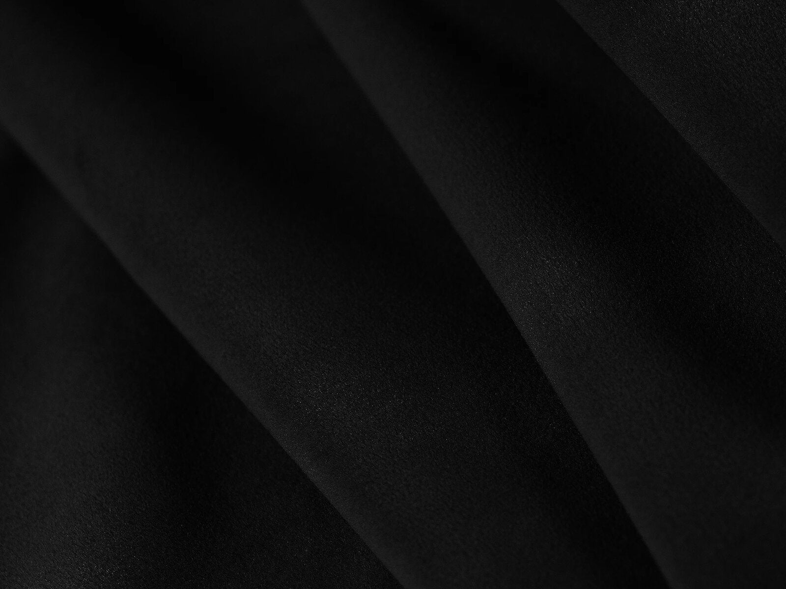 Micadoni Sofa Ruby 2-Sitzer Samt Salvador Schwarz