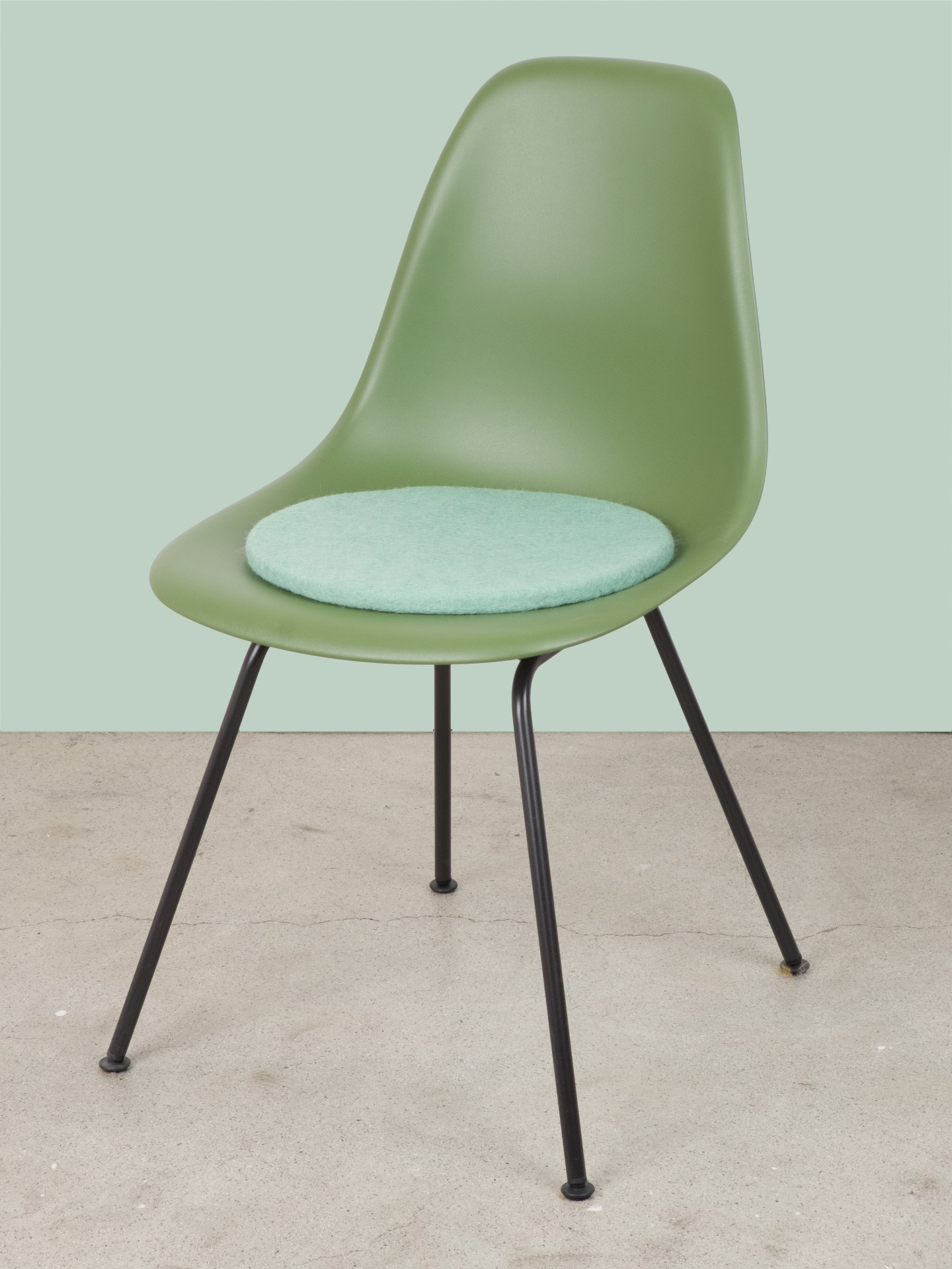 myfelt Fine - Flache Sitzauflage rund