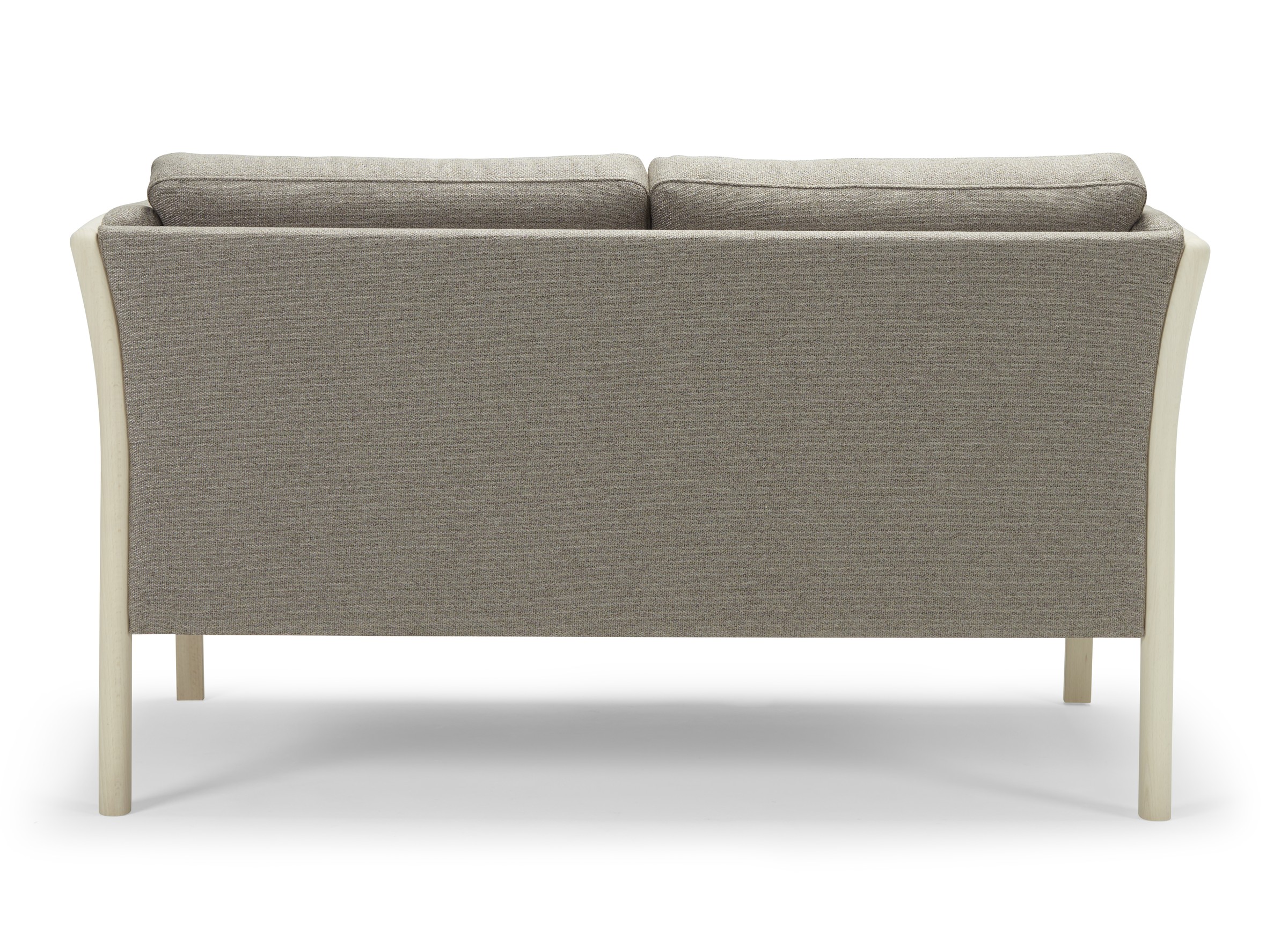 Sofa Nils 2-Sitzer Strukturierter Stoff Denari 486-Warm-Grey